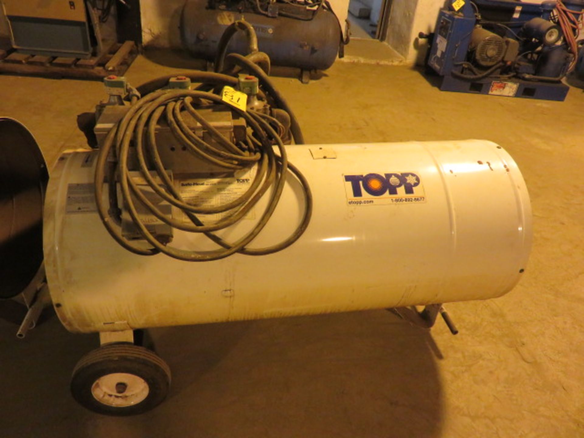 TOPPS PORTABLE SH2500 PROPANE FIRED TORPEDO HEATER