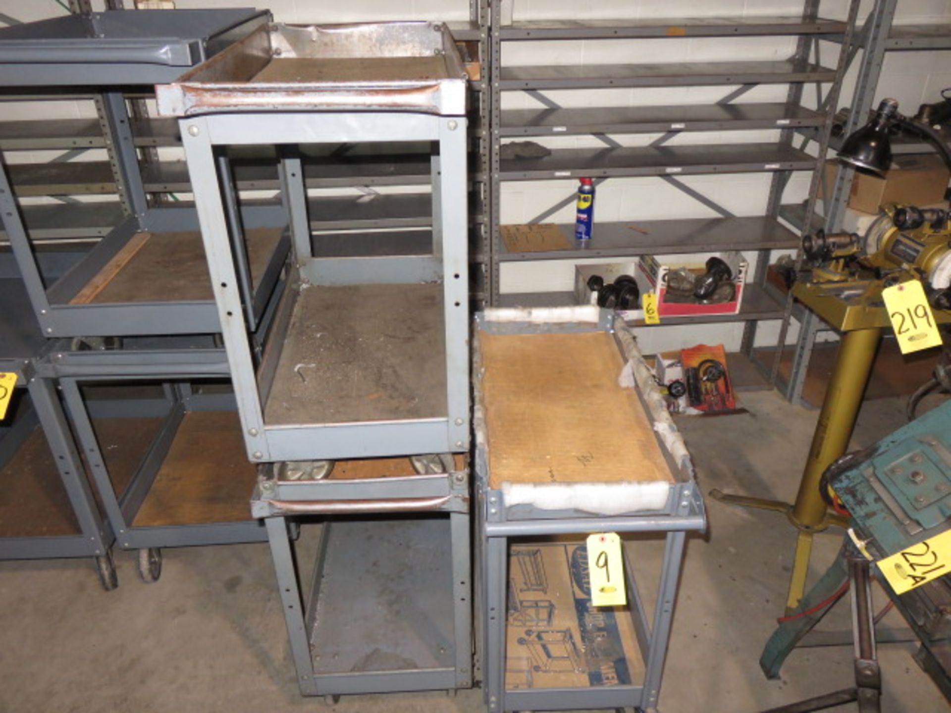 (3) SHOP CARTS