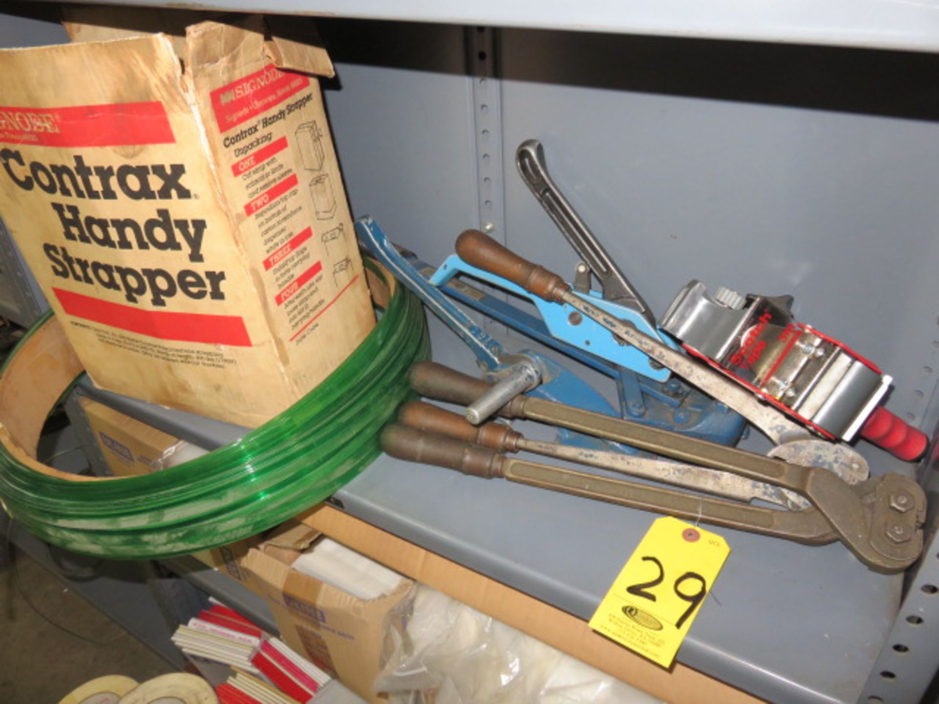 ASSORTED BANDING TOOLS AND PACKAGING SUPPLIES - Image 2 of 4