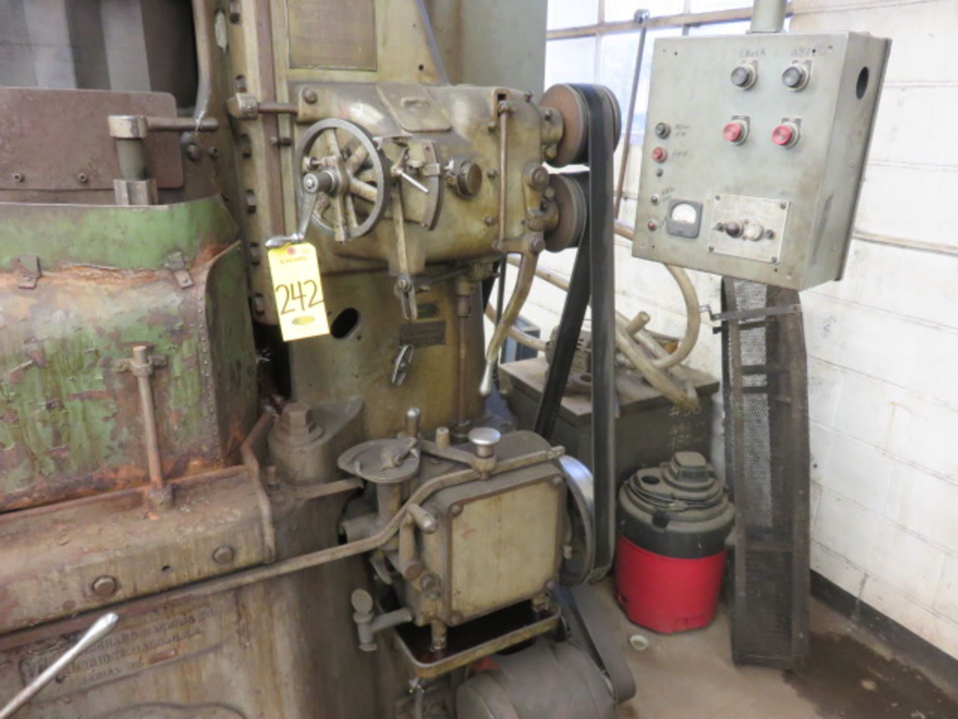 CONE-BLANCHARD NO.16- 26 IN. VERTICAL ROTARY SURFACE GRINDER, S/N1612… - Image 3 of 4