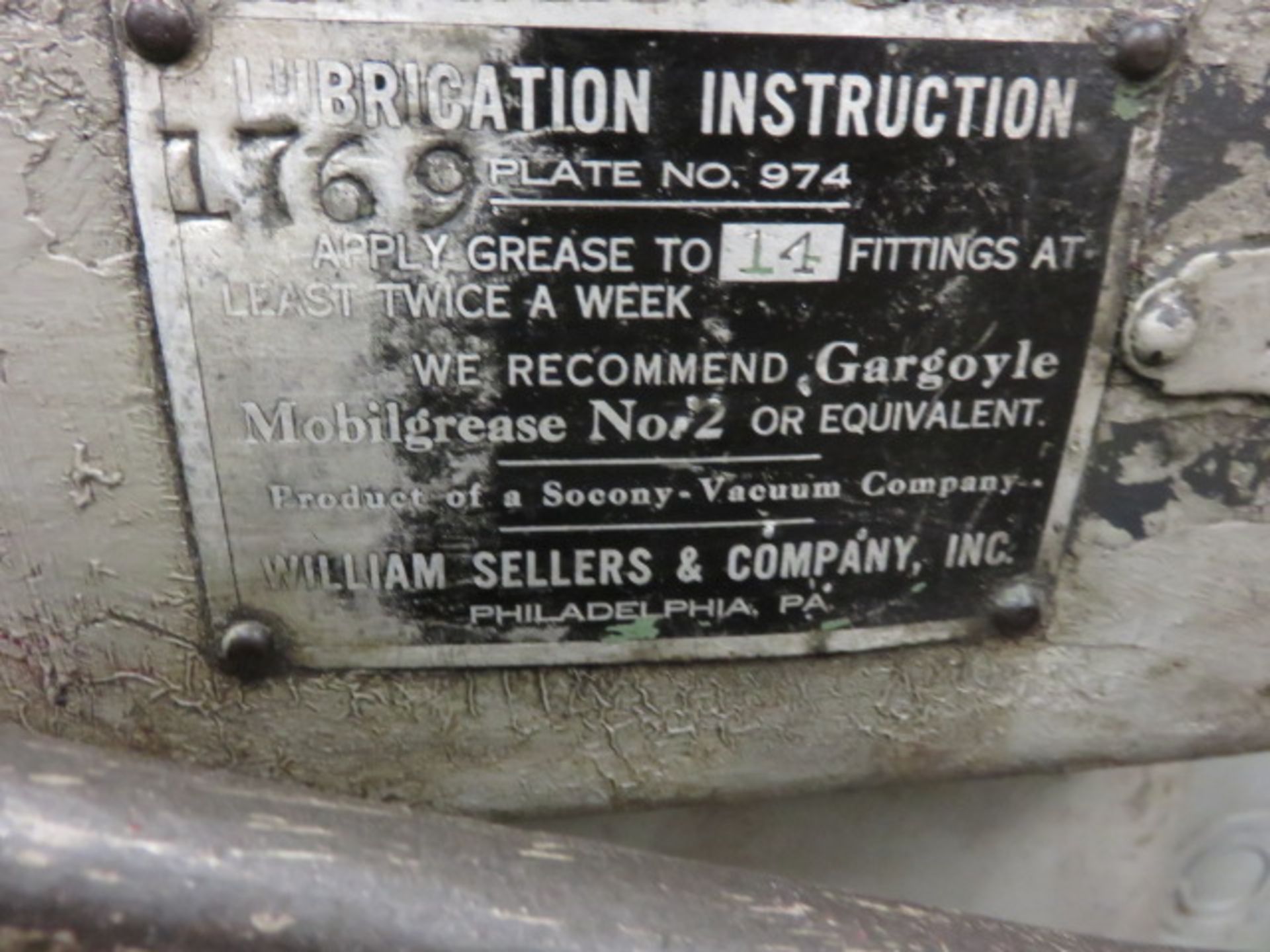 SELLERS DRILL GRINDER - Image 2 of 2