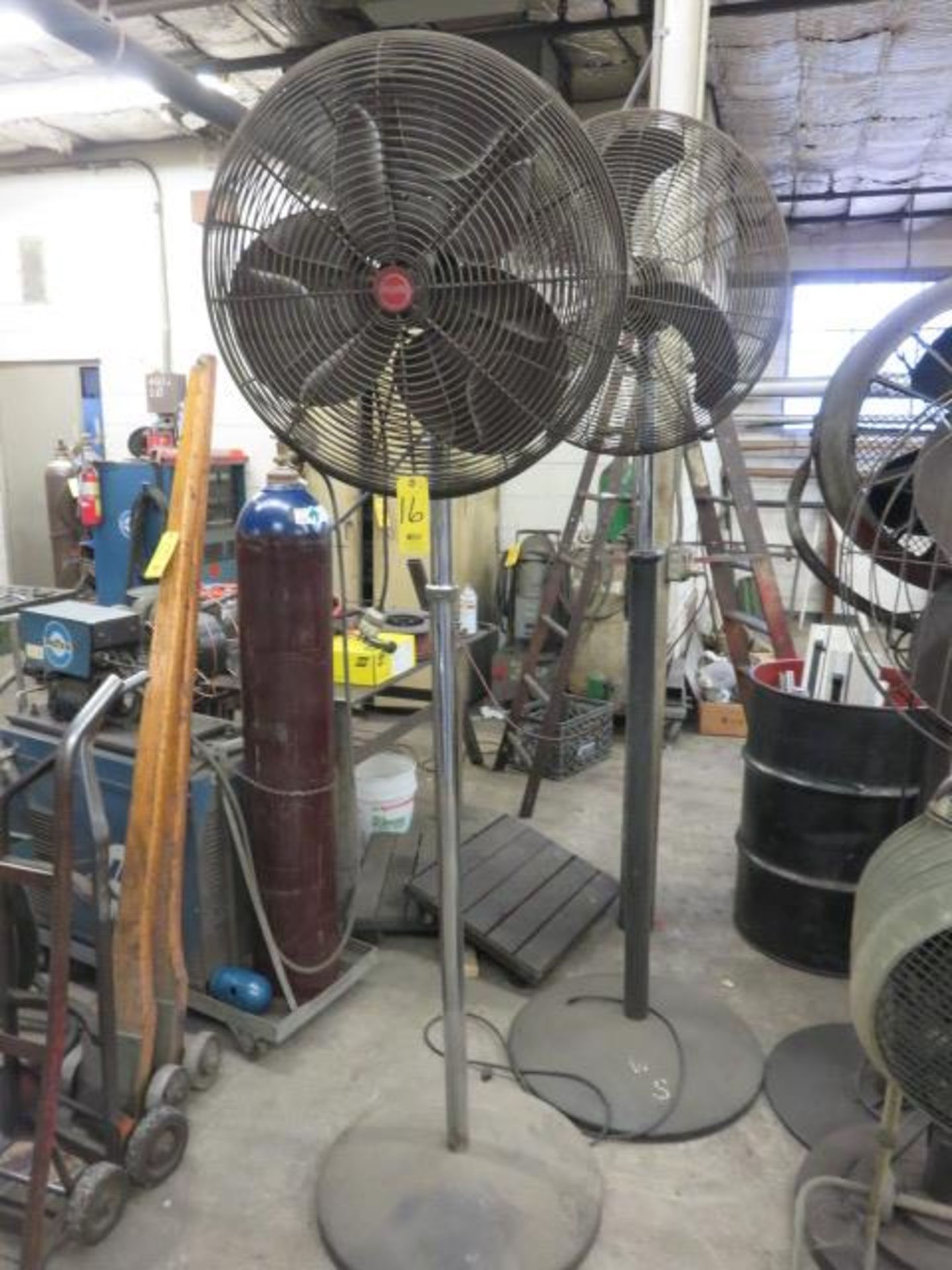 (2) 20 IN. PEDESTAL FANS