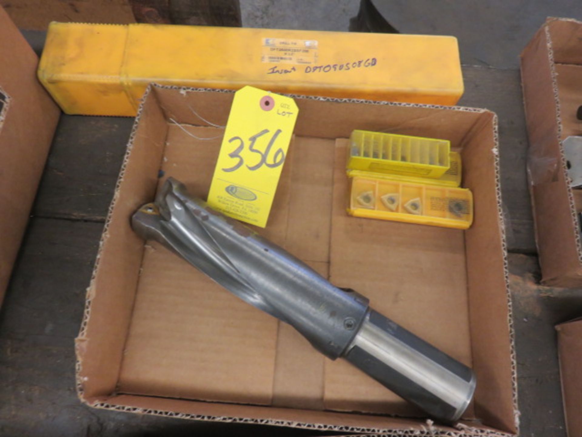 INDEXABLE H.D. DRILL WITH CARBIDE INSERTS