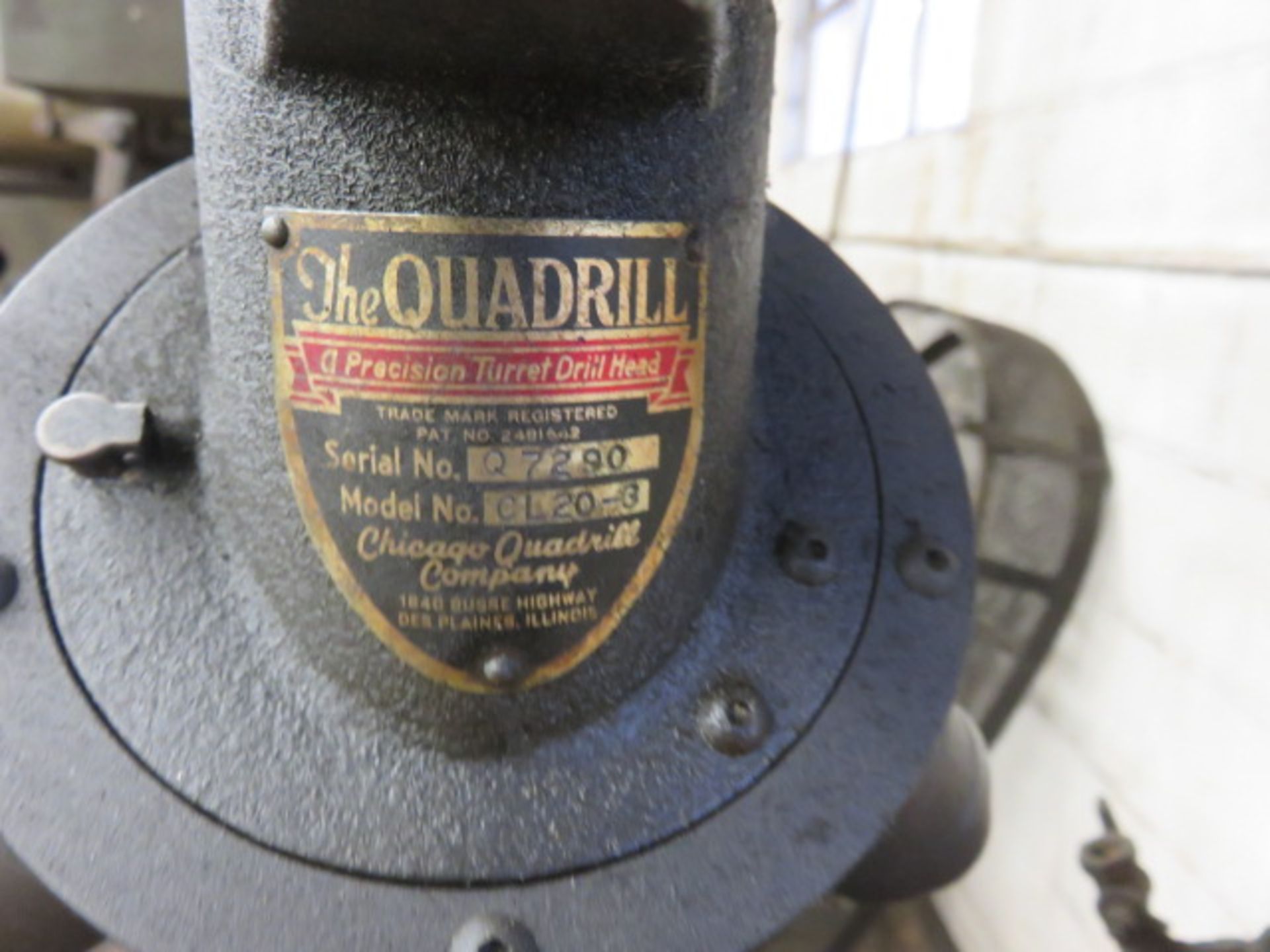 CLAUSING 2275 22 IN. H.D. DRILL PRESS WITH QUADRILL HEAD… - Image 4 of 4