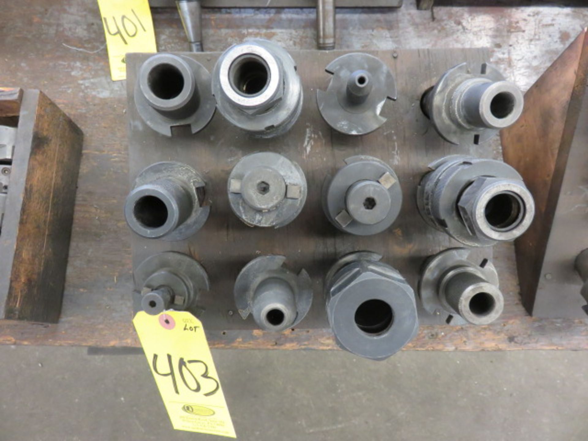 (12) 40 NMTB TOOL HOLDERS