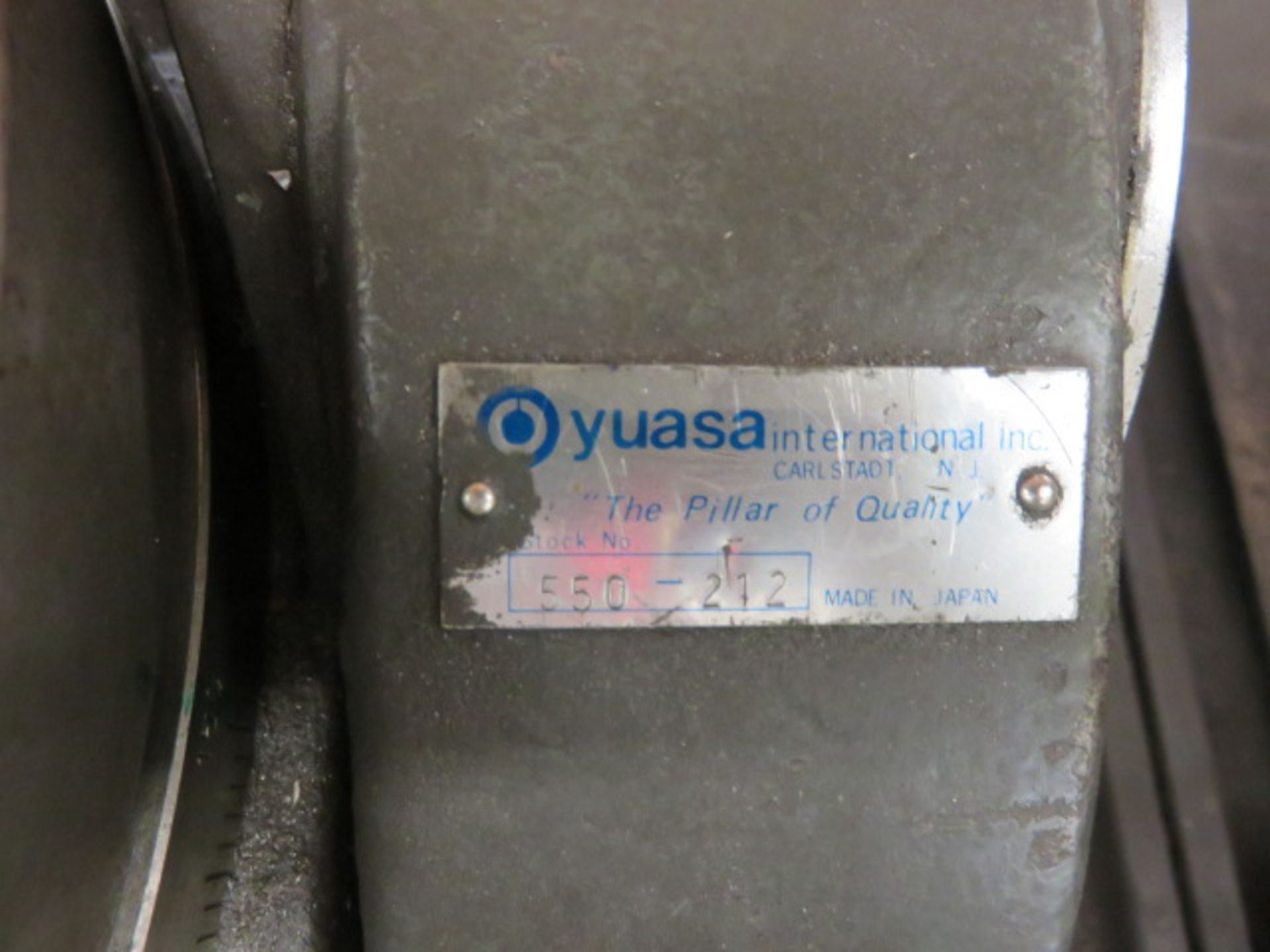 YUASA NO. 550-212 12 IN. TILTING ROTARY TABLE - Image 4 of 4