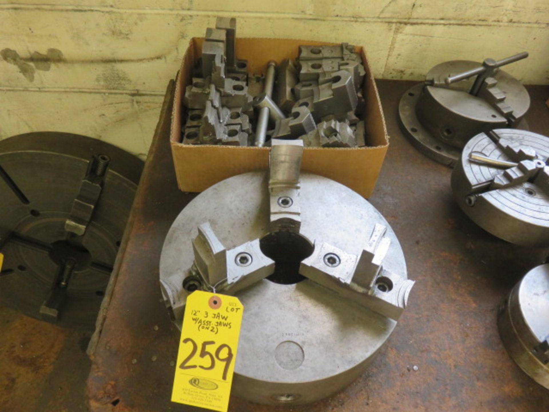 12 IN. 3-JAW CHUCK WITH JAWS