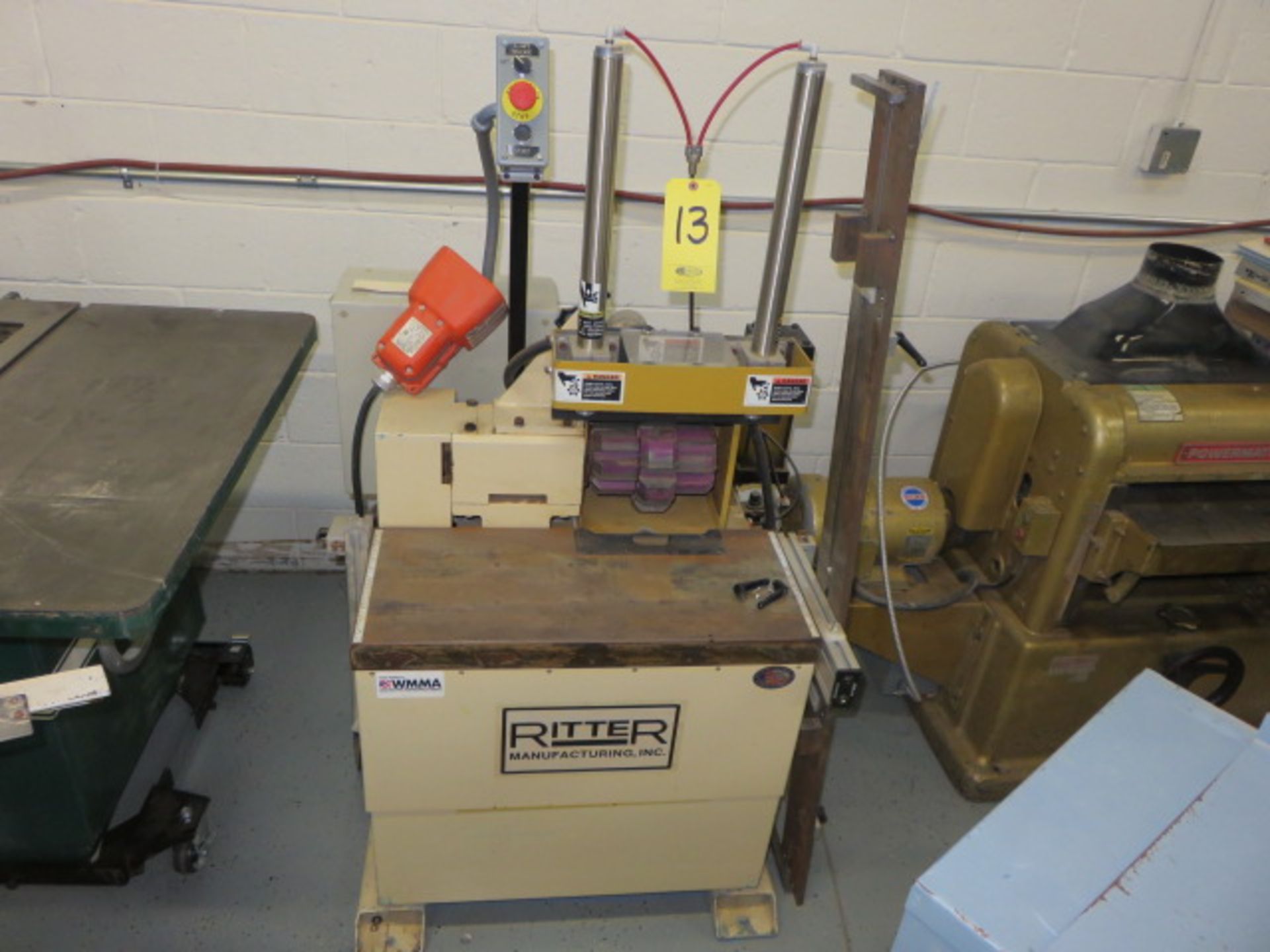2007 RITTER R9H-60 HAUNCHER, S/N 1549,Category:Face Frame Joinery, Model: R9H, Electric: 230 volt...