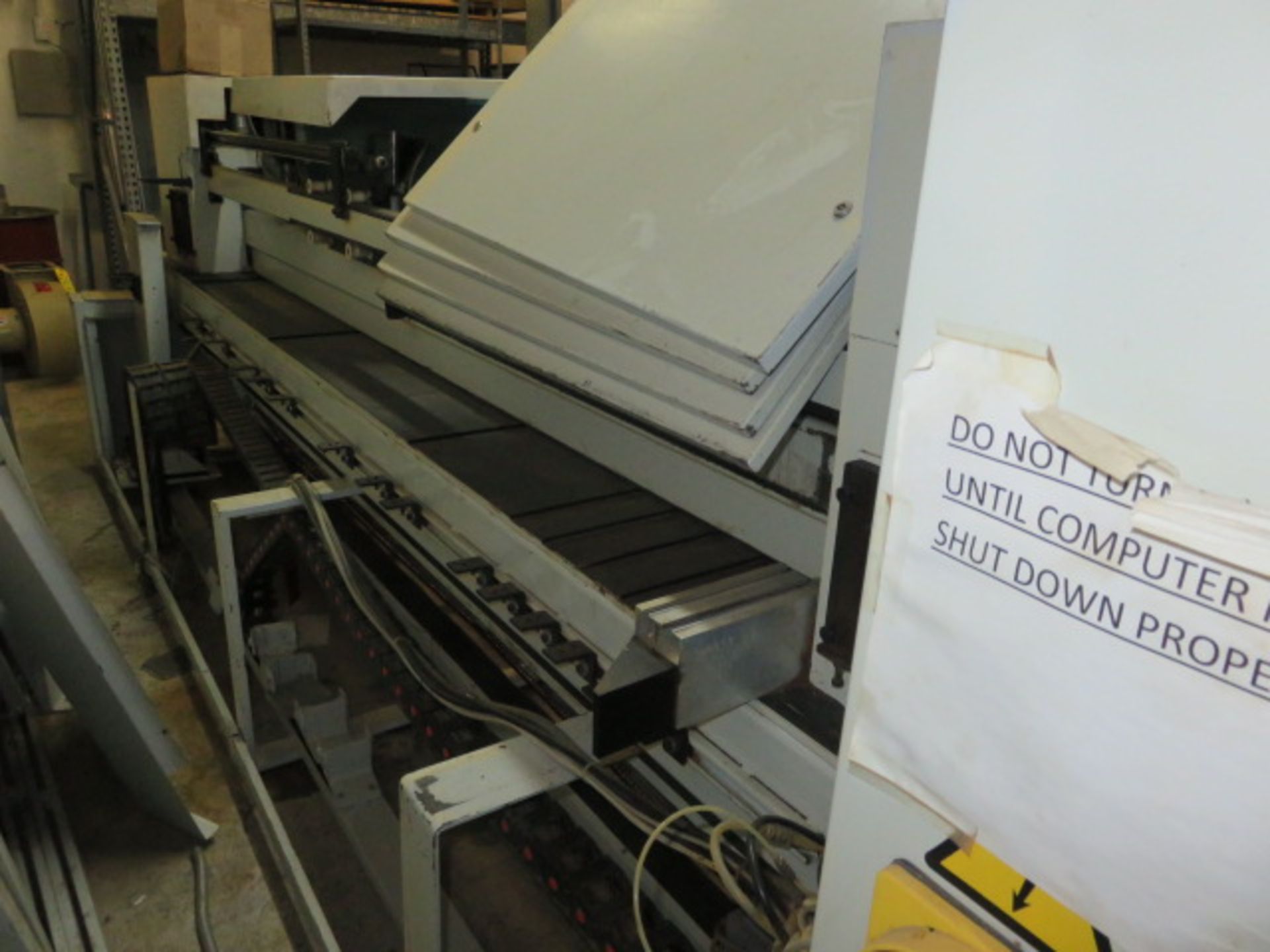 2000 HOLZHER ACCURA SUPER 3200 CNC PANEL SAW, S/N EX2003, S/N 1X2003, 3200 MM (126 IN.) Max... - Image 3 of 9