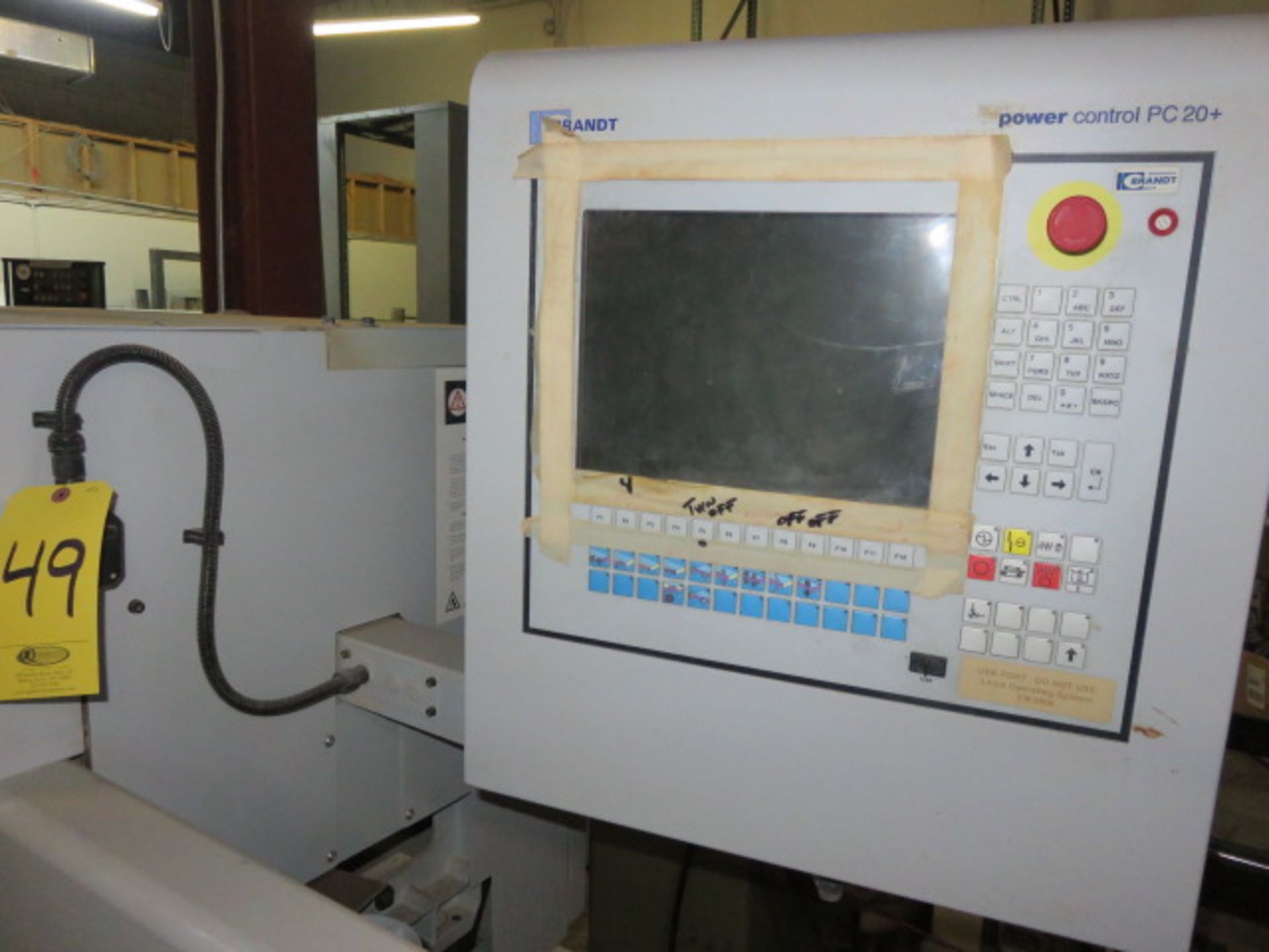 2007 BRANDT 0PTIMAT KDF 530 C SINGLE SIDED EDGE BANDER, S/N 0-261-02-3588, 0.4 – 8 mm... - Image 3 of 7