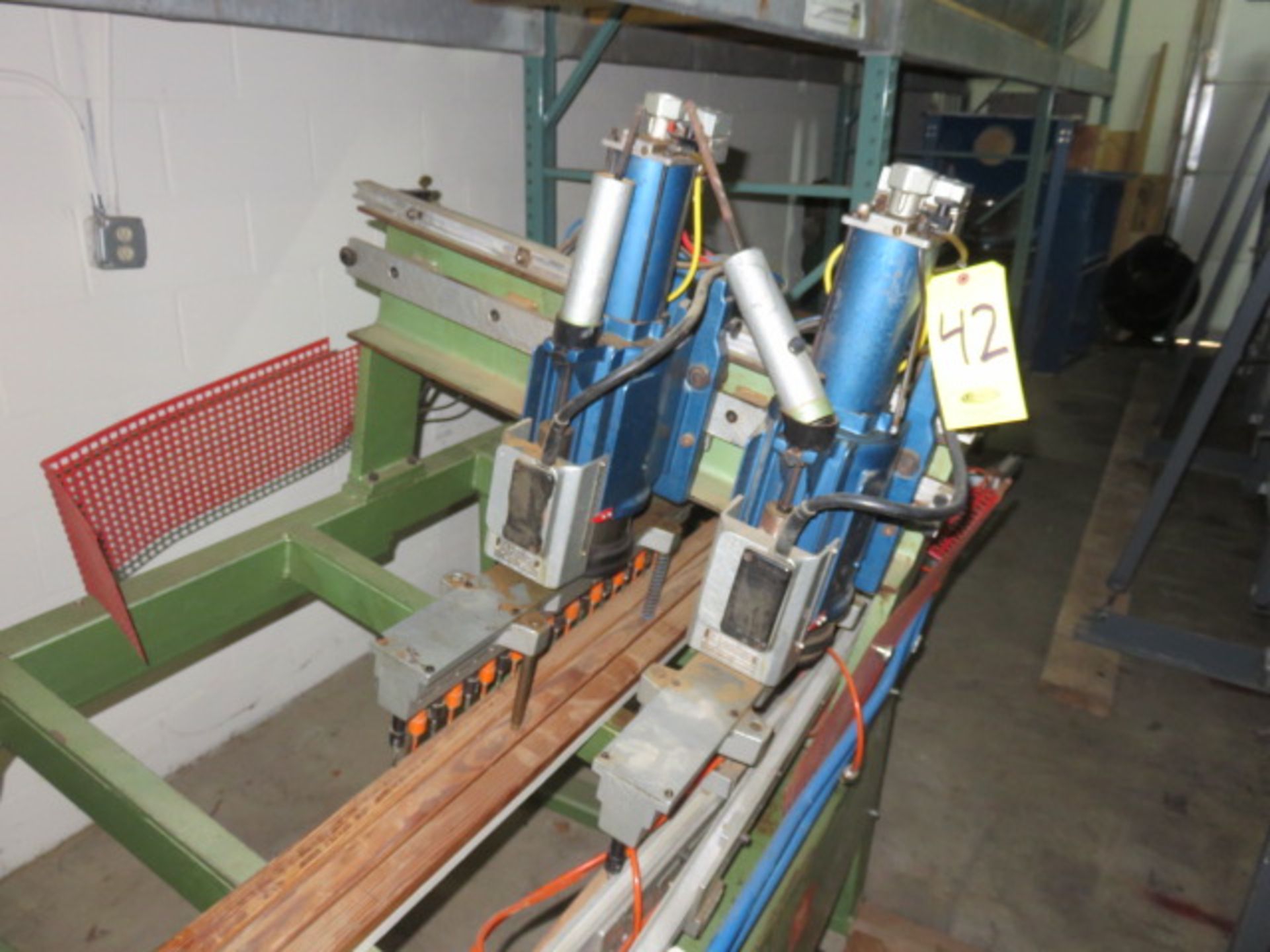 SCHEER DB22 TWIN 21-SPINDLE LINE BORER - Image 2 of 5