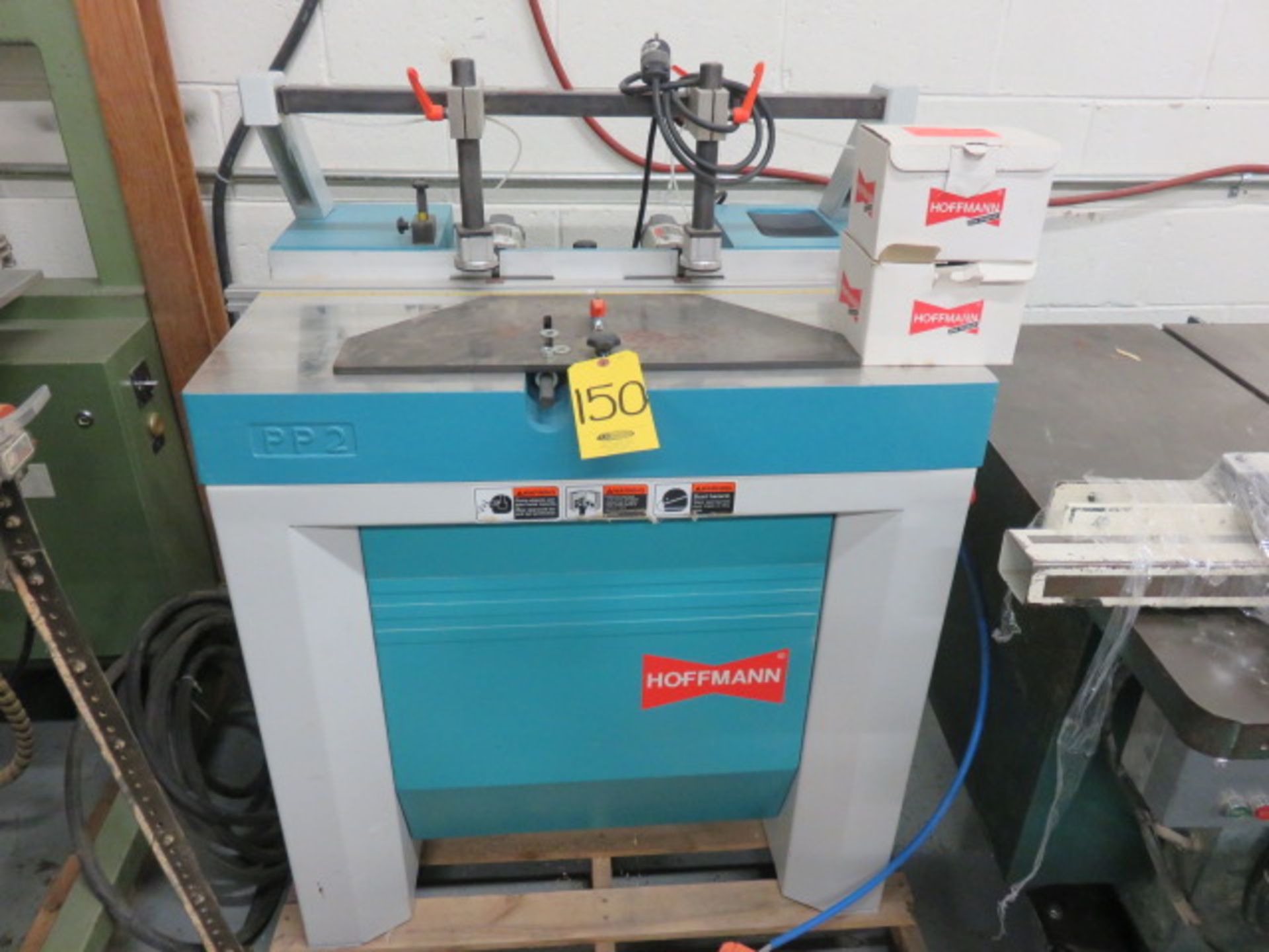 2006 HOFFMAN PP2 DOVETAIL MACHINE, S/N 35851, USED FOR ONE JOB
