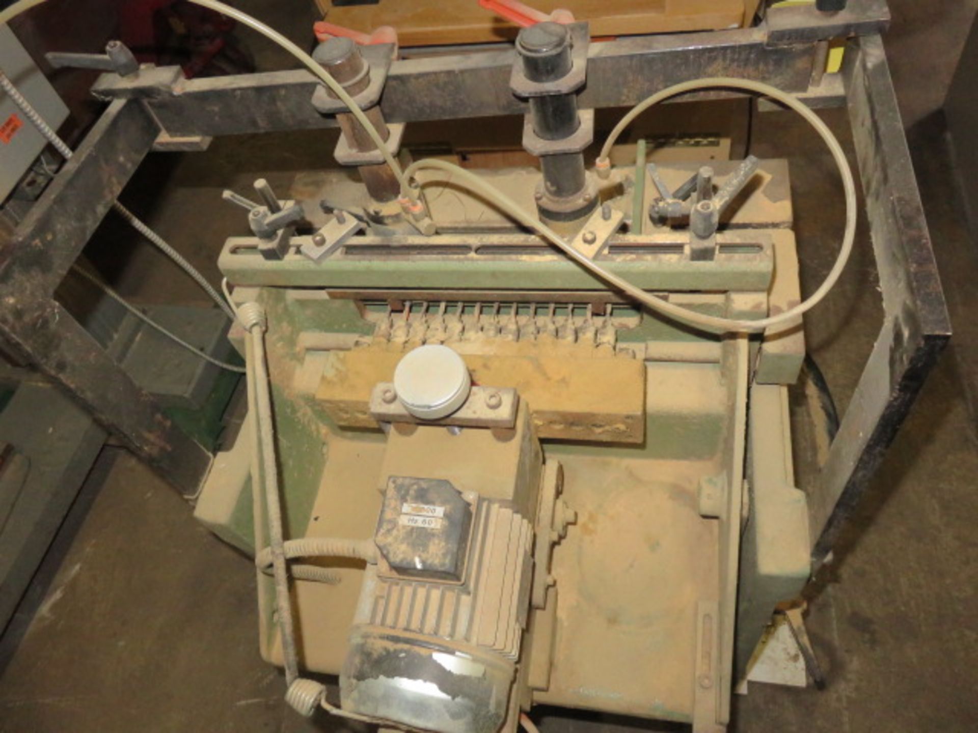 VITAP 15-SPINDLE LINE BORING MACHINE WITH (2) AIR CLAMPS, S/N 989192 - Image 3 of 3