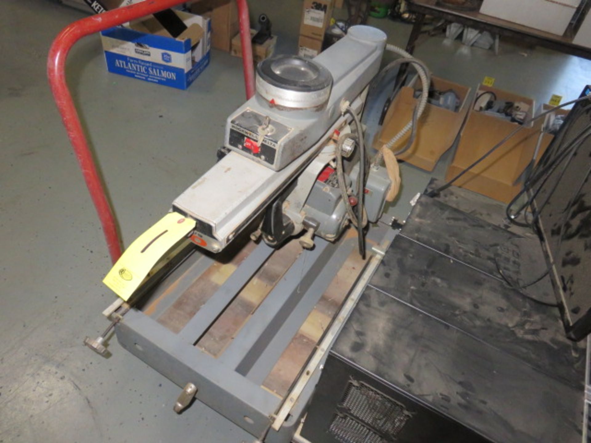 DELTA ROCKWELL 33-694 RADIAL ARM SAW, S/N D01880, 2 HP - Image 2 of 2