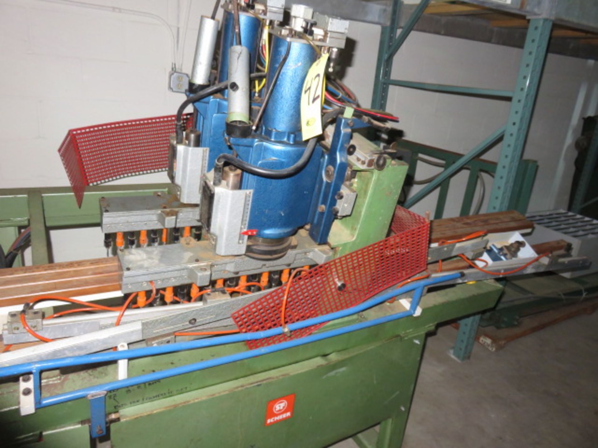 SCHEER DB22 TWIN 21-SPINDLE LINE BORER - Image 4 of 5