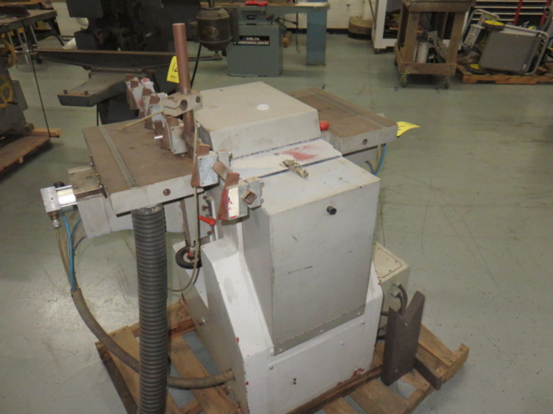 2001 P. BACCI MOD S/N 3264, 2 Tables and Spindles, 1 table on each side to eliminate dead cycle... - Image 5 of 5