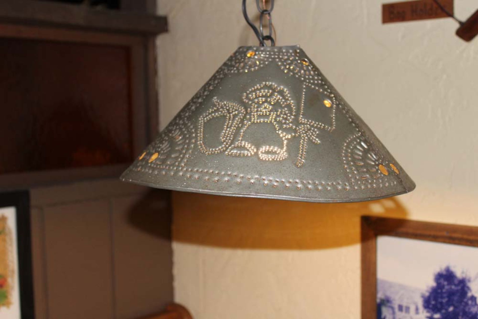 3 Light Pendent Light Fixture - Image 4 of 4