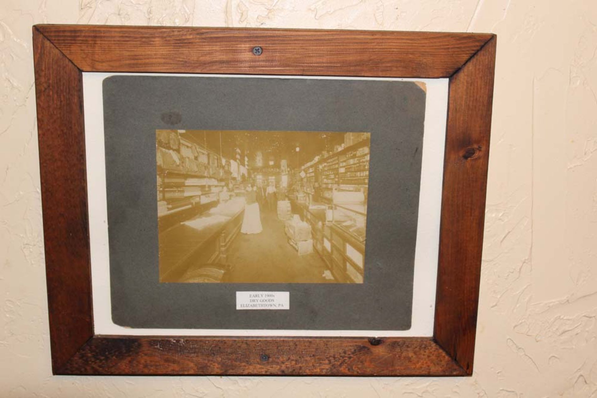 Memorabilia; Pretzels Sign, Shoe Forms, Dry Goods, DH Martin, Early 1900's, Switch Board Photo, - Bild 5 aus 10