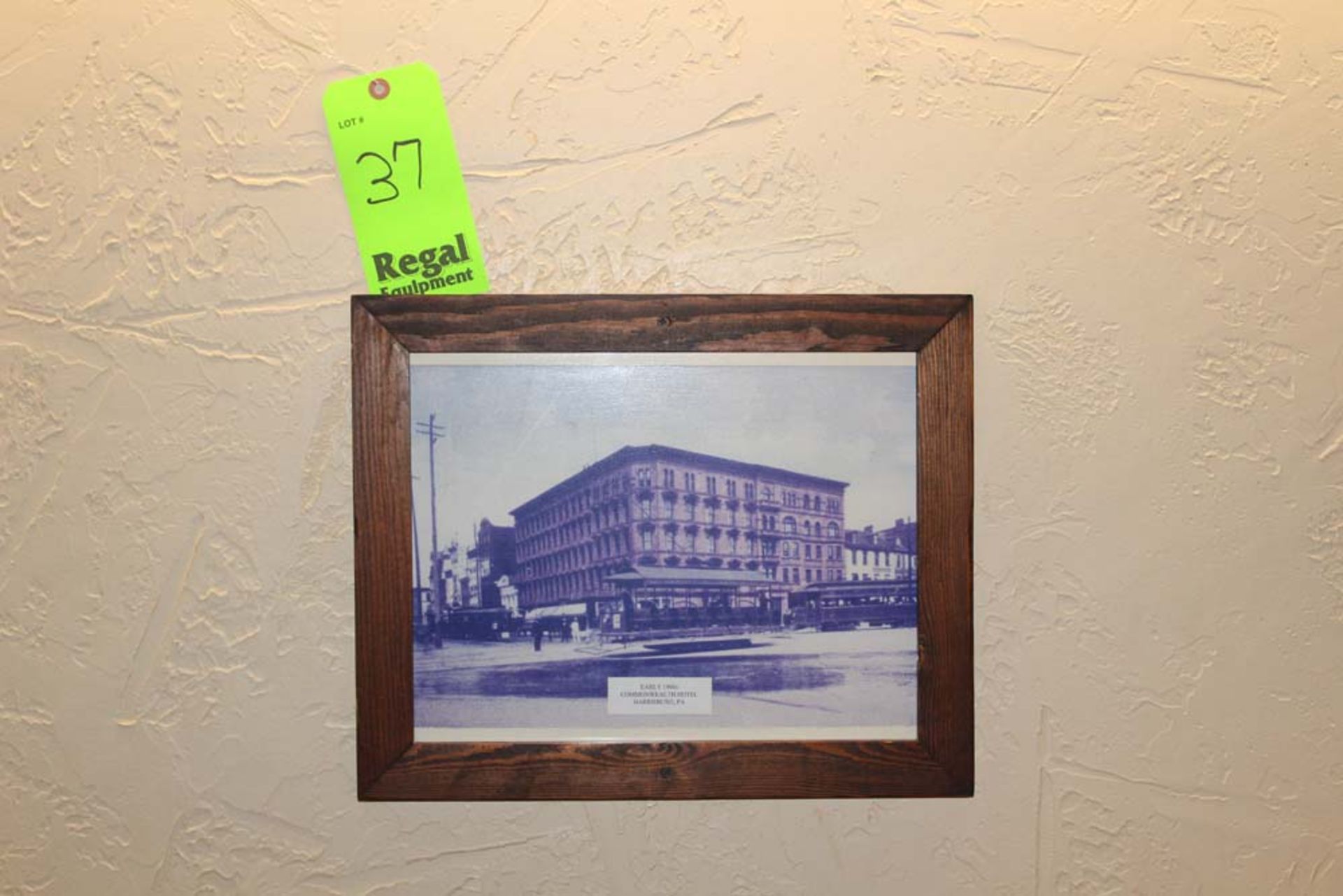 Memorabilia Zenpnick Grocery Calendar, Bausman Fire sign, Rope Winder, Picture of Harrisburg, H. - Image 4 of 7