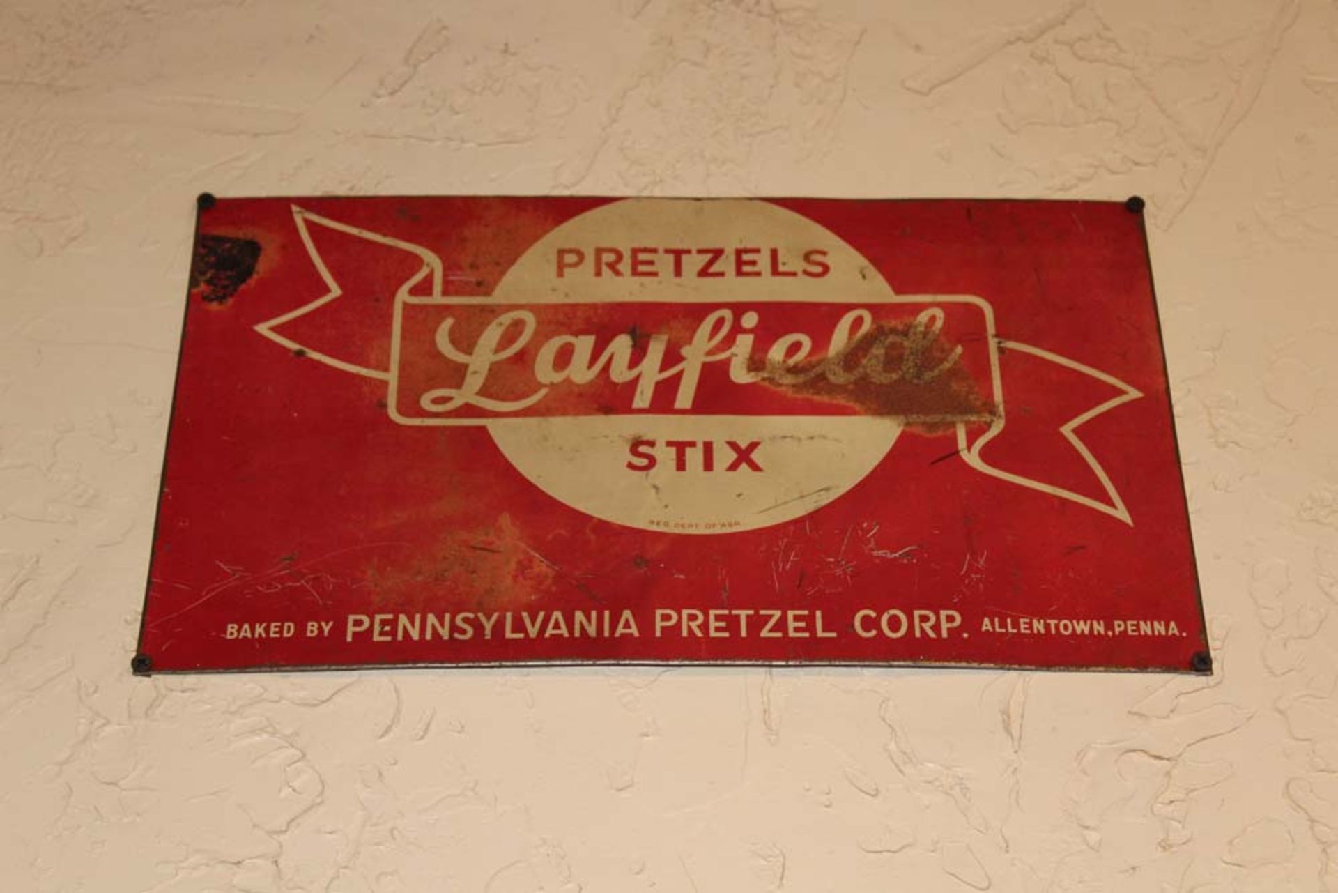 Memorabilia; Pretzels Sign, Shoe Forms, Dry Goods, DH Martin, Early 1900's, Switch Board Photo, - Image 3 of 10