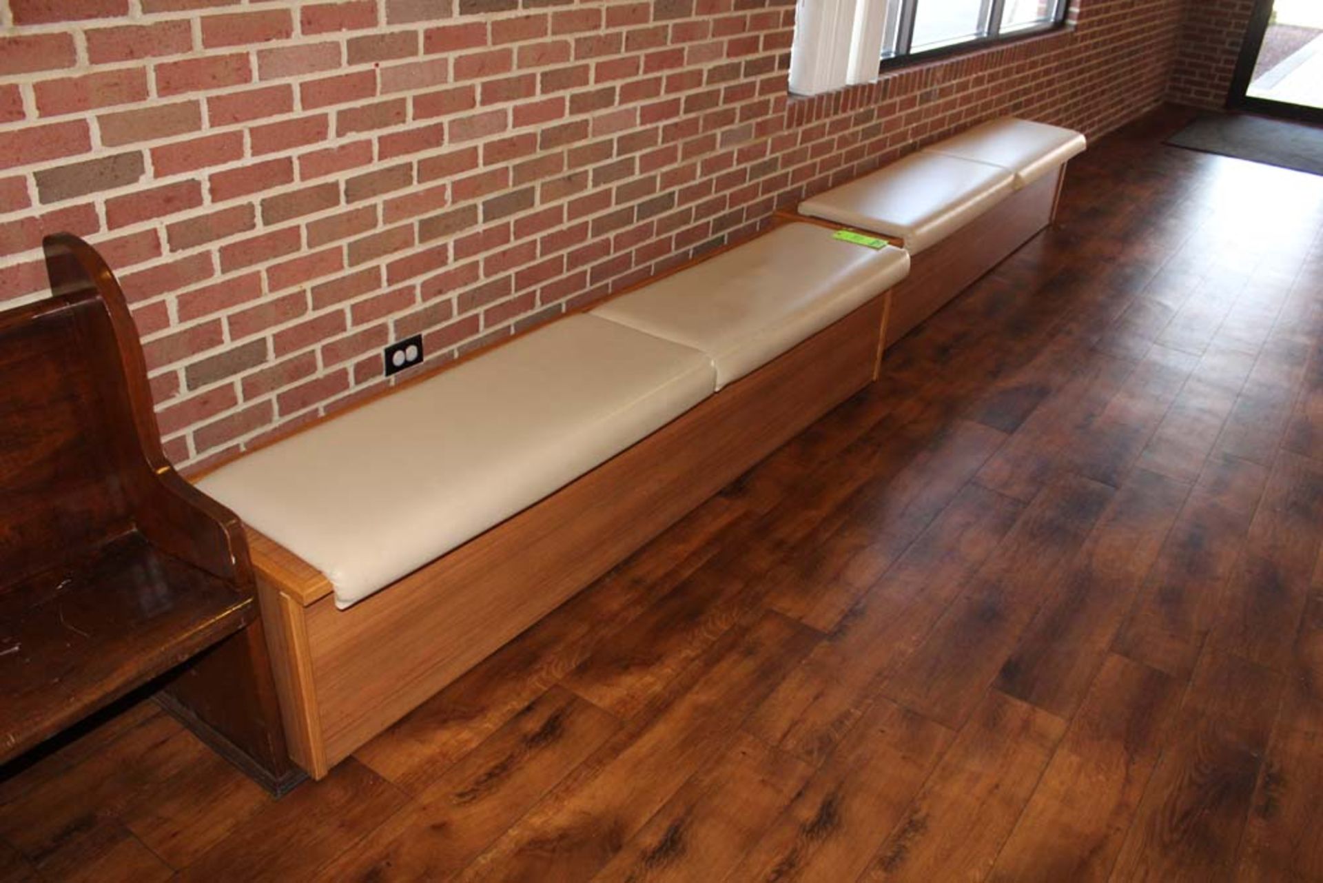 (2) Padded Benches 88"L