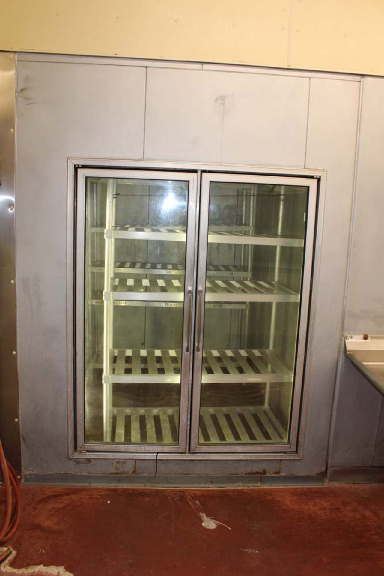 Harford Systems Inc. Walk In Cooler With Two Clear Doors and a Solid Walk Through Door 7'W X 15. - Image 2 of 4