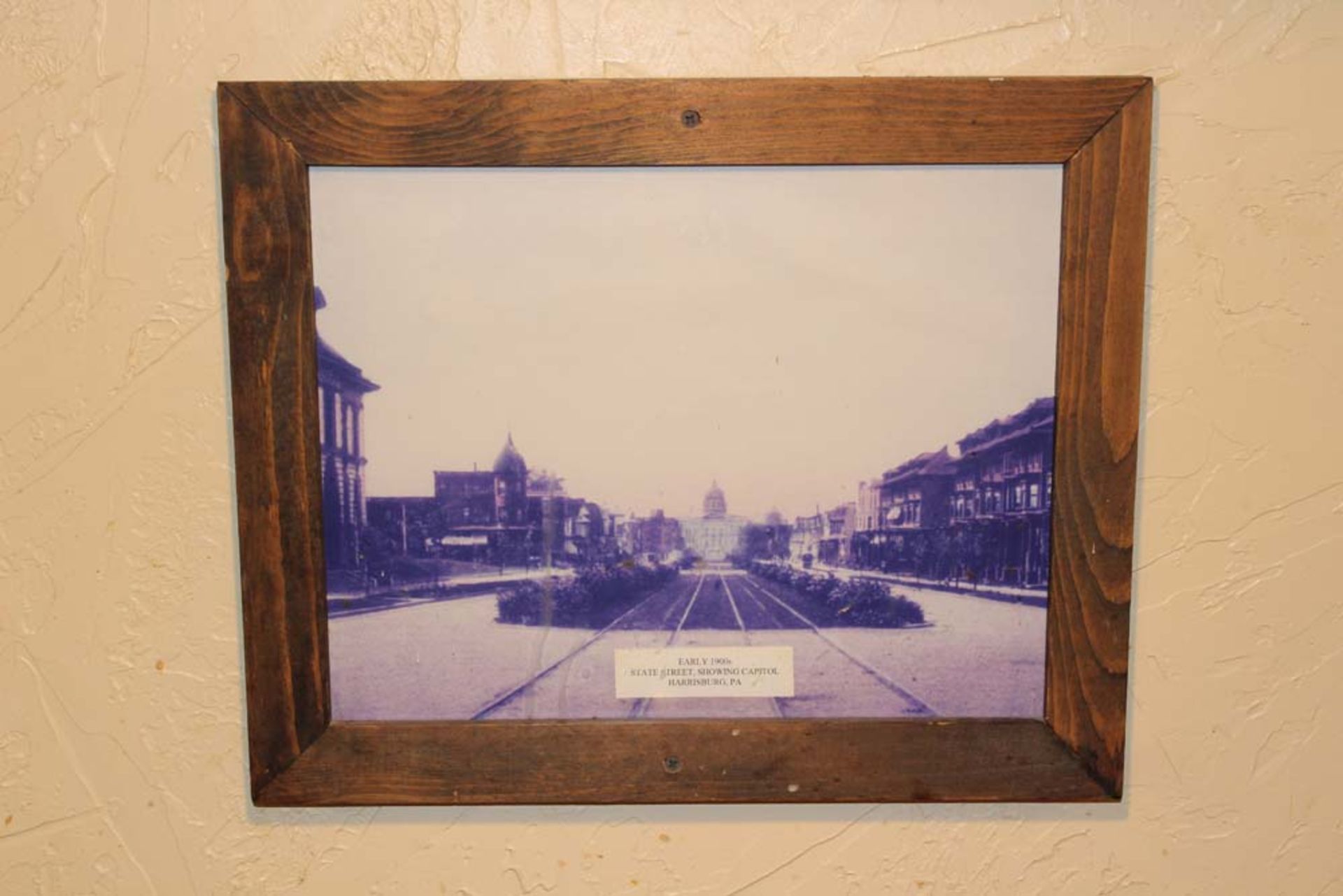 Memorabilia; Columbia Record Sign, Market Street Bridge Photo, Farmers Fertilizer Colander, - Image 13 of 13