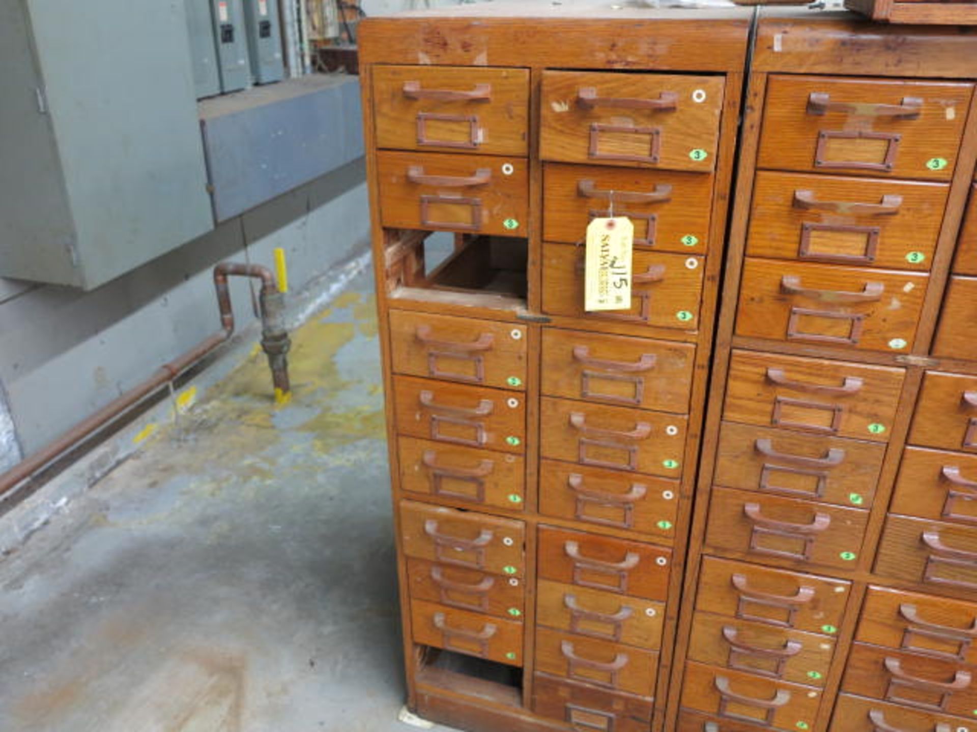 20 Drawer Cabinet 20'' x 26'' x 52'' Location: 40 John Williams St