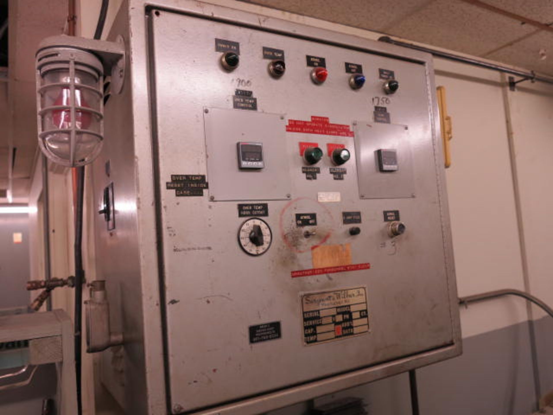 Sargeant & WIlbur 6'' Conveyor Oven Model CEW-060318 S/N 640202-F with Control Panel and Model GAD- - Image 2 of 5