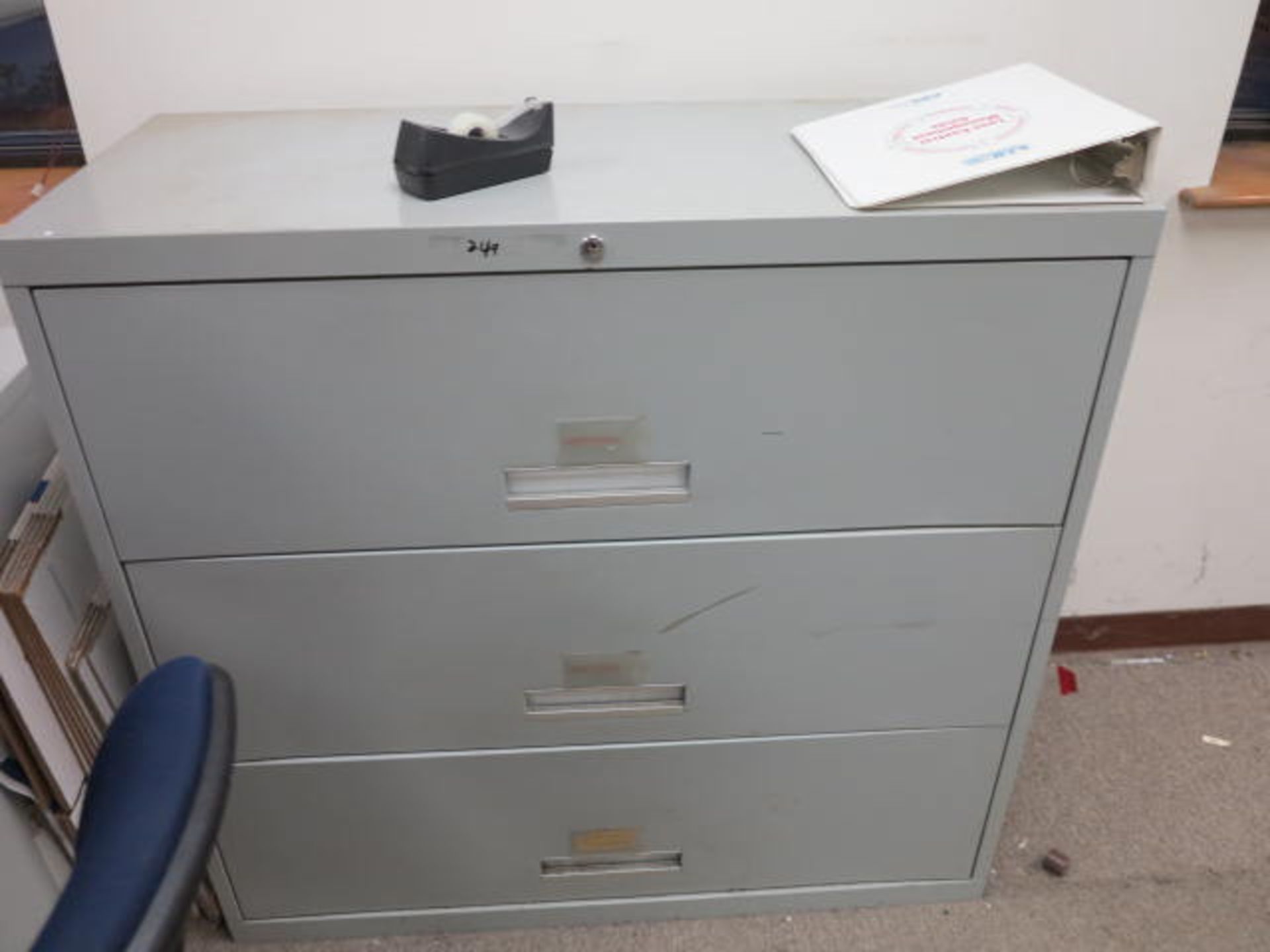 3 Drawer Lateral Filing Cabinet Location: 40 John Williams St