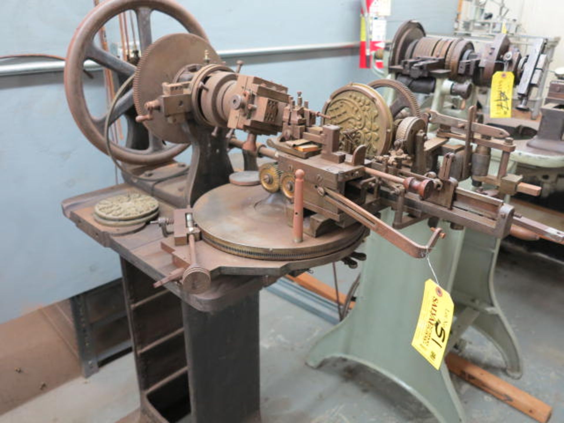 R.A. Lienhard Suisse Brocading Machine Model 38062 S/N 774 New 1914 Location: 40 John Williams St