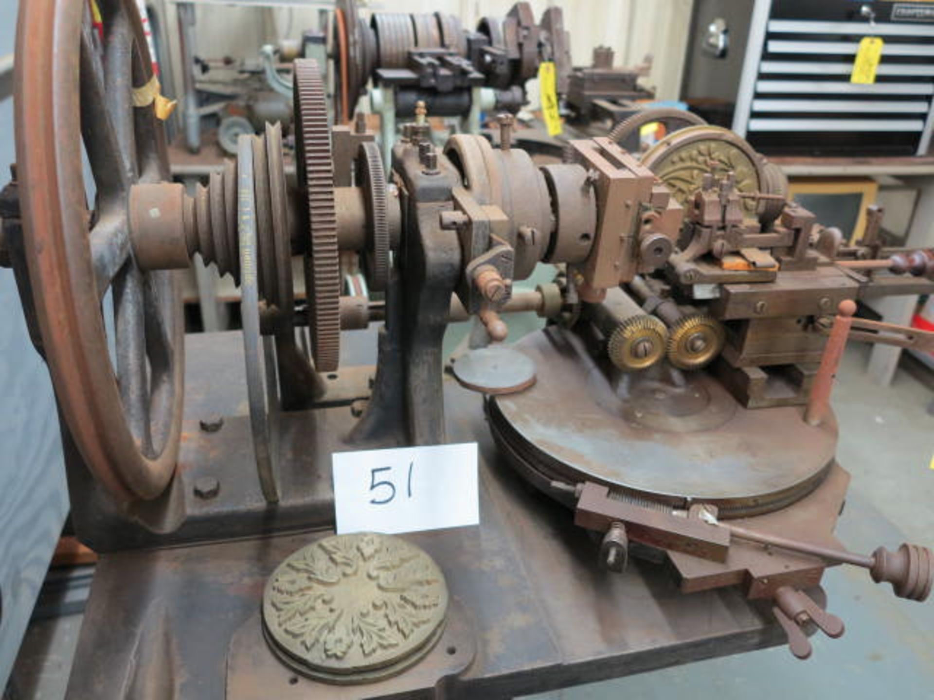 R.A. Lienhard Suisse Brocading Machine Model 38062 S/N 774 New 1914 Location: 40 John Williams St - Bild 2 aus 6