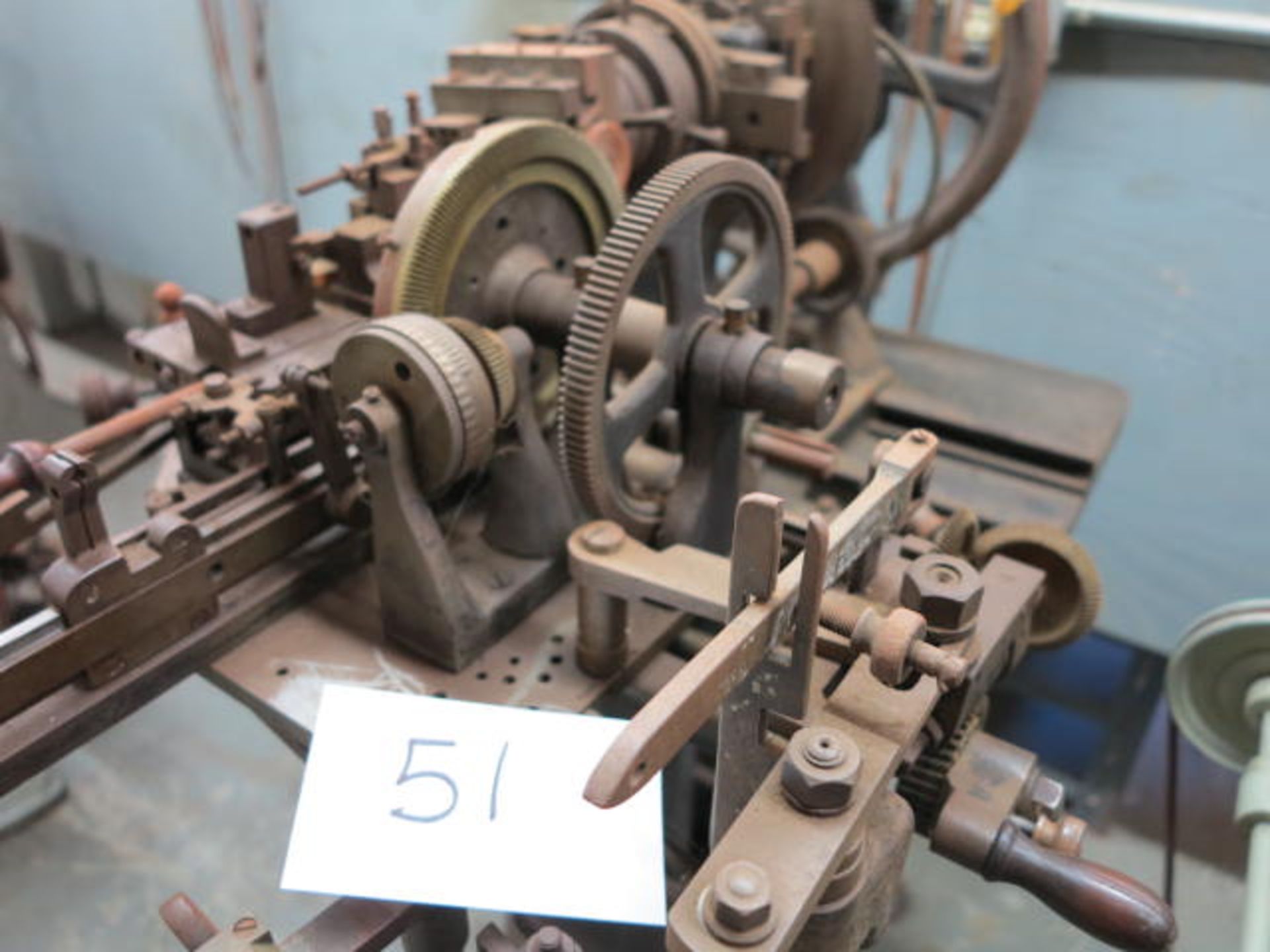 R.A. Lienhard Suisse Brocading Machine Model 38062 S/N 774 New 1914 Location: 40 John Williams St - Bild 6 aus 6