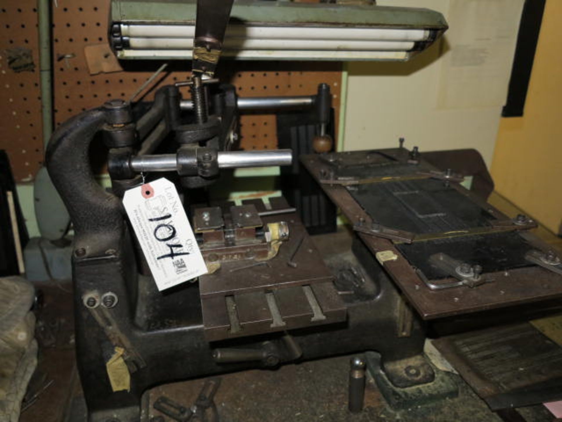 Manual Pantograph Engraver Location: 129 Bank St