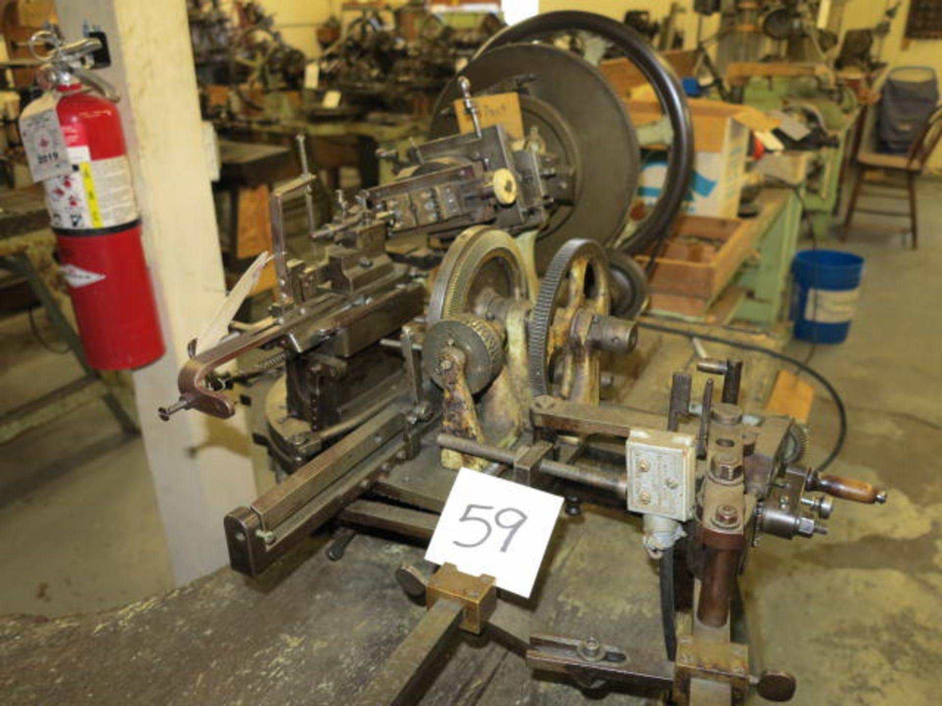 R.A. Lienhard Suisse Brocading Machine Model 38062 S/N 672 New 1912 Location: 129 Bank St - Image 3 of 3