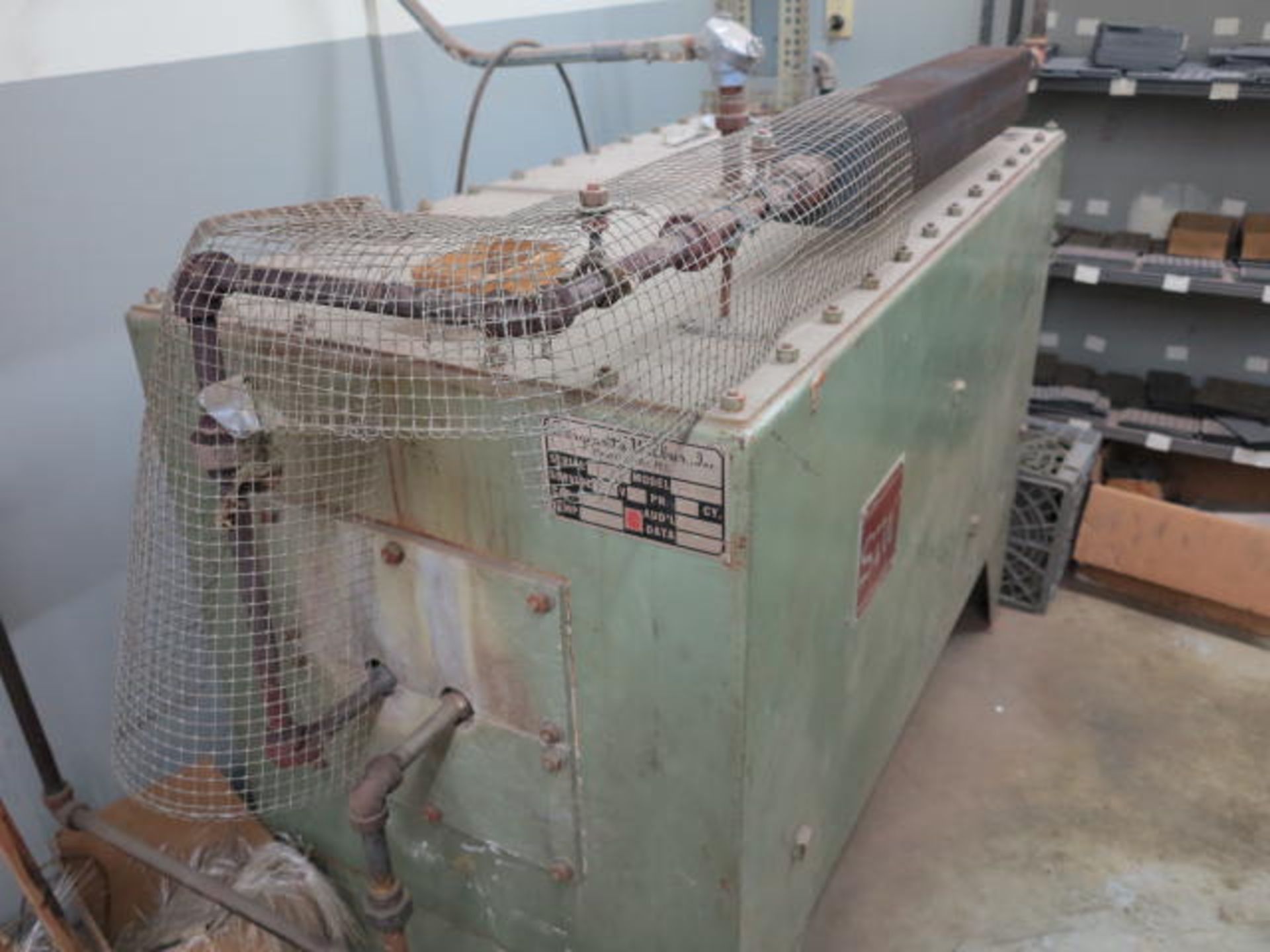Sargeant & WIlbur 6'' Conveyor Oven Model CEW-060318 S/N 640202-F with Control Panel and Model GAD- - Image 4 of 5