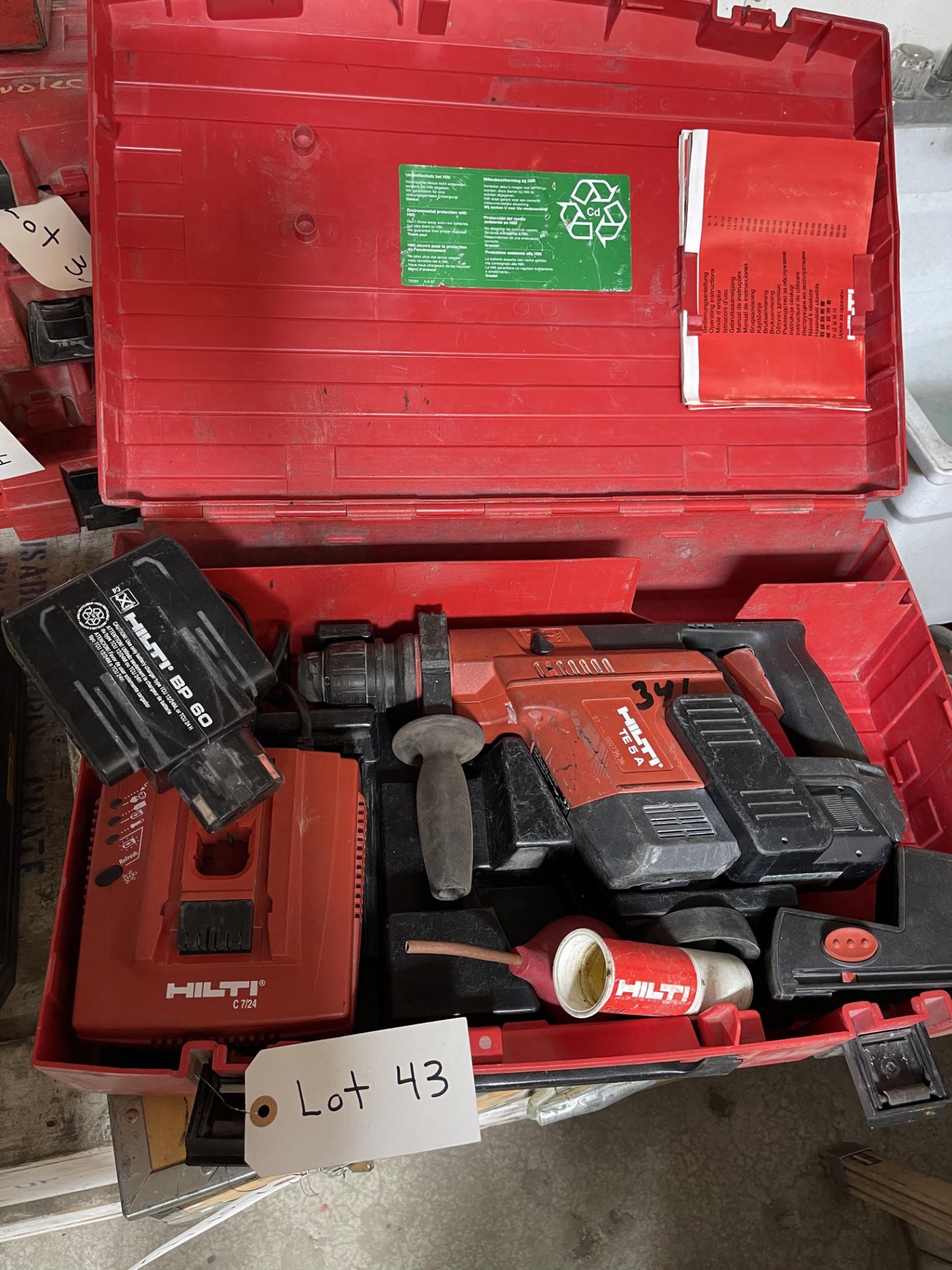 Hilti TE 5A cordless hammer drill