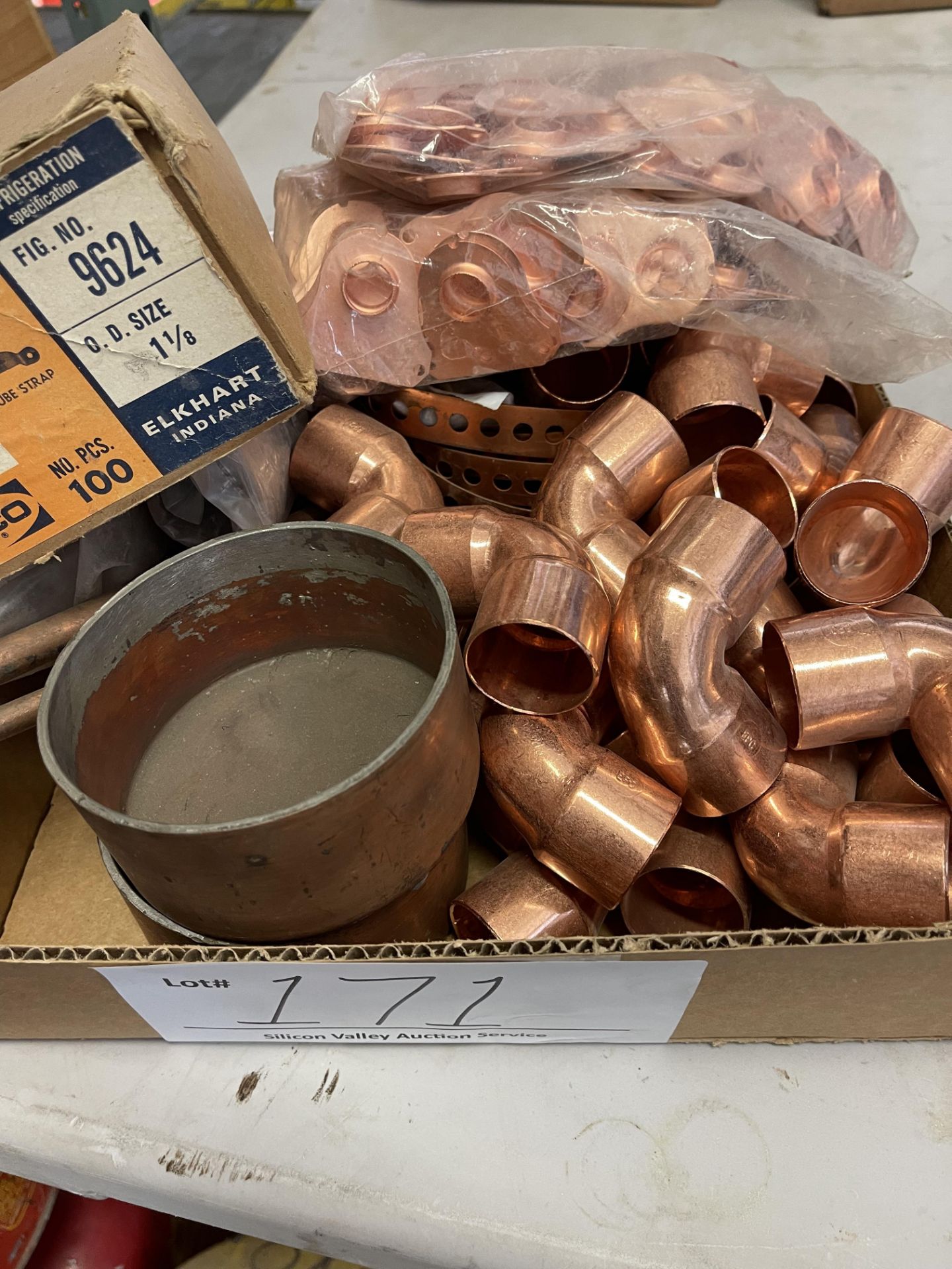 Miscellaneous copper fittings