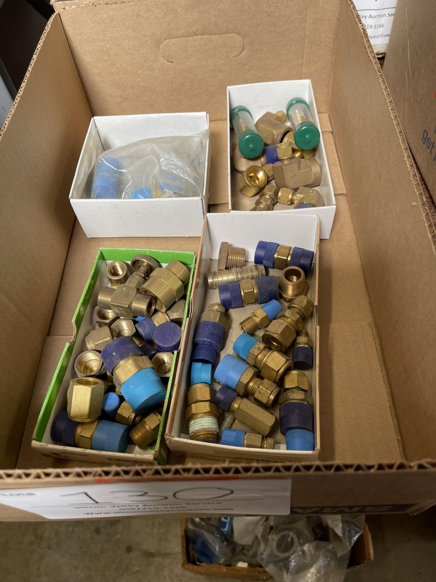 Miscellaneous brass fittings