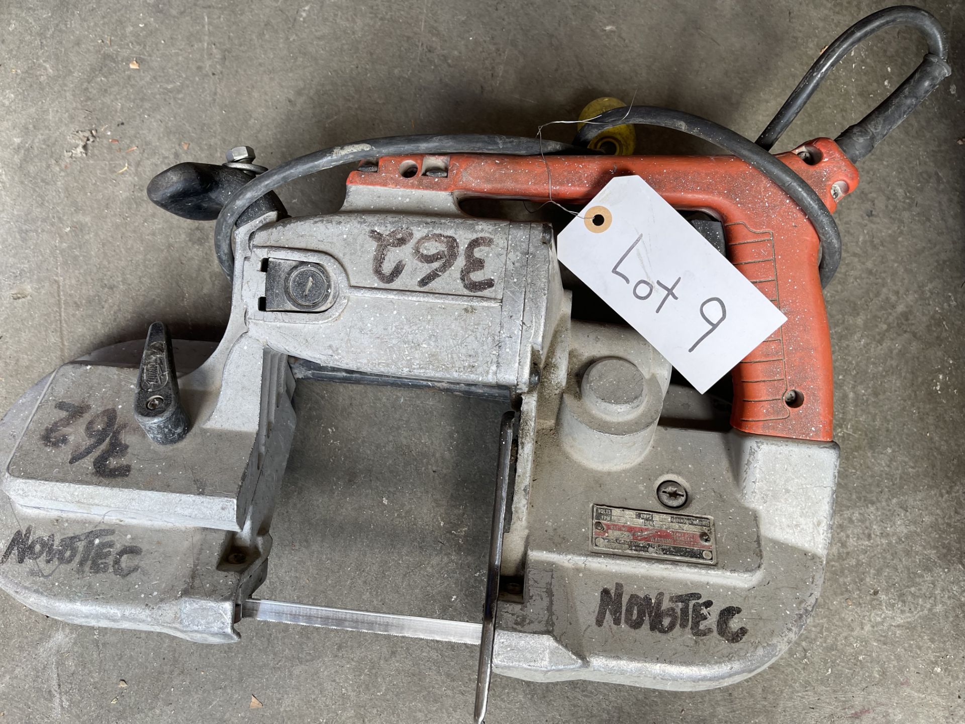 Milwaukee portable band saw