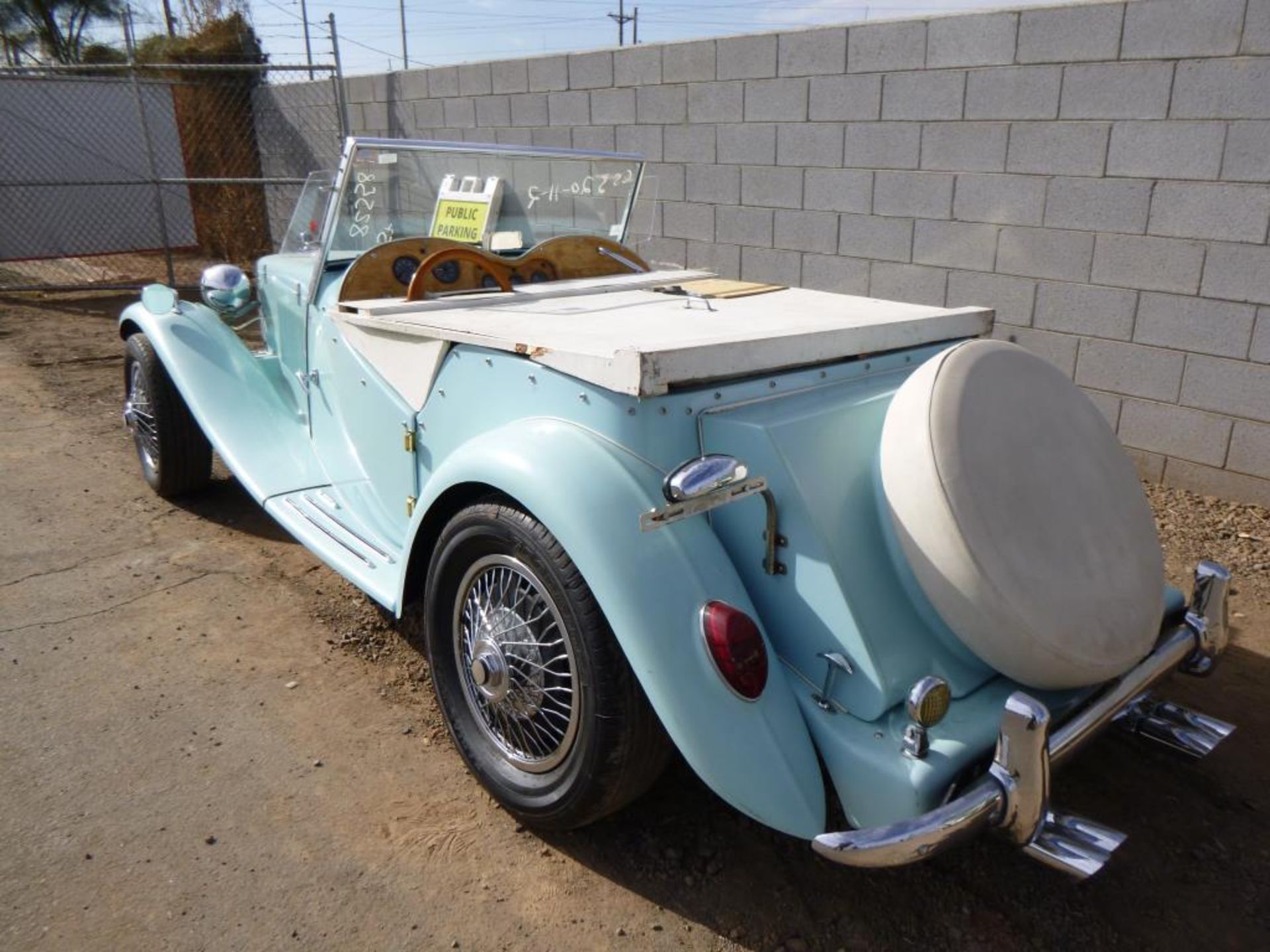 1953 MG-TD Replica Vehicle - Image 3 of 8