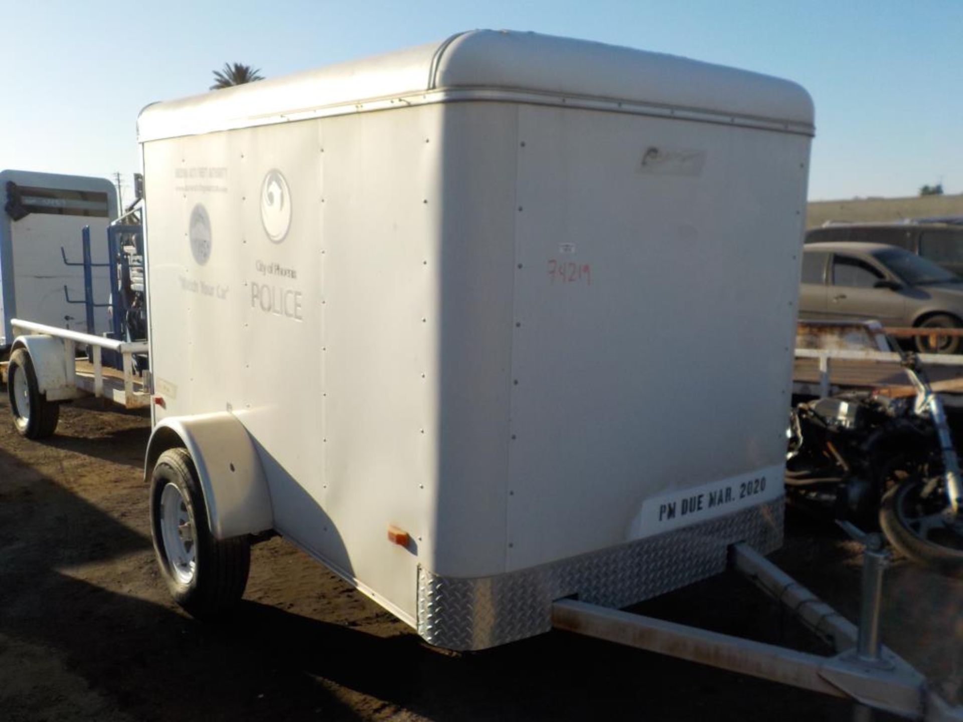(Lot # 3956) - 2003 Pace American Cargo Trailer