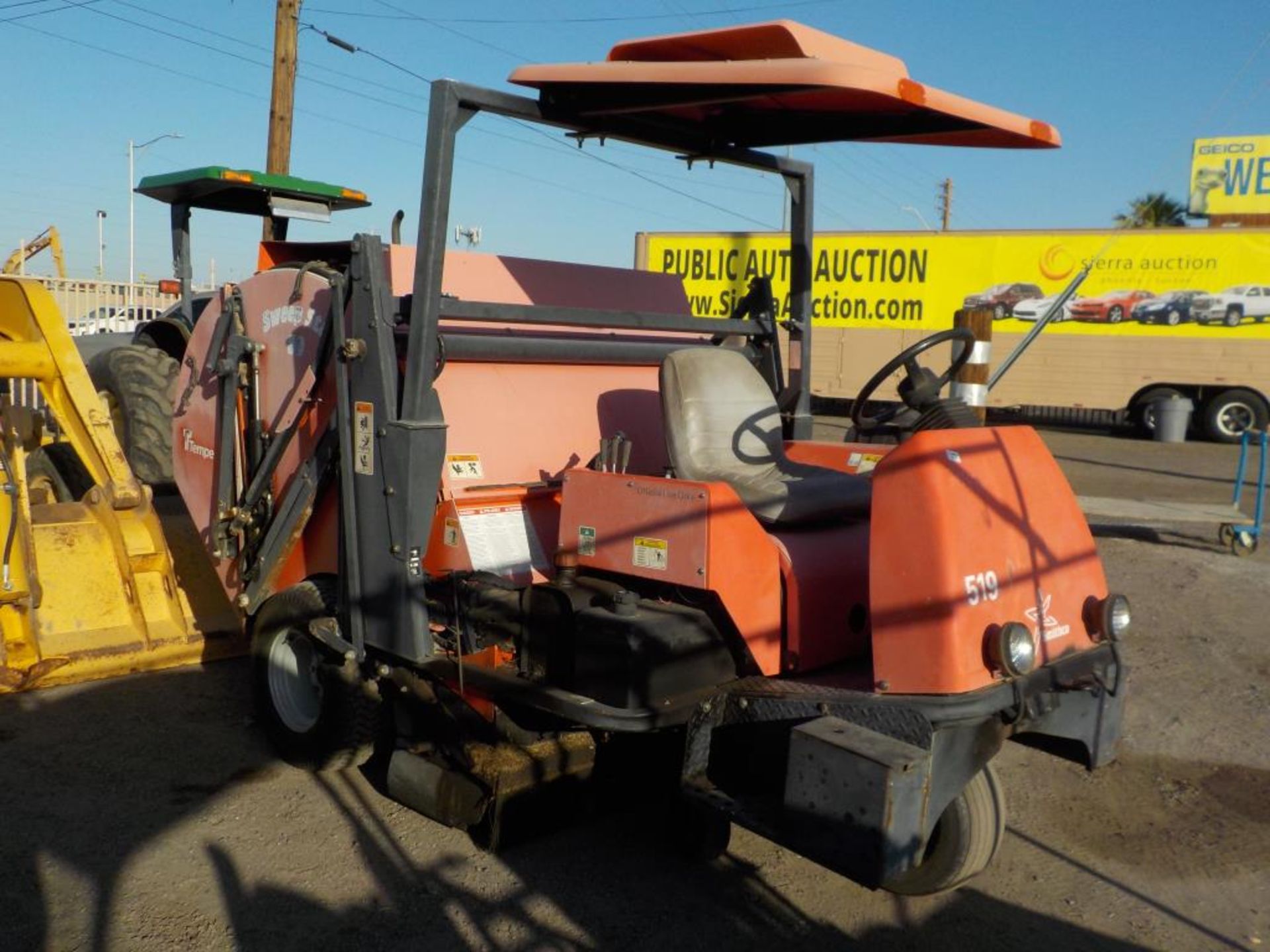 (Lot # 3953) - 2009 Smithco Sweep Star 60 Turf Sweeper