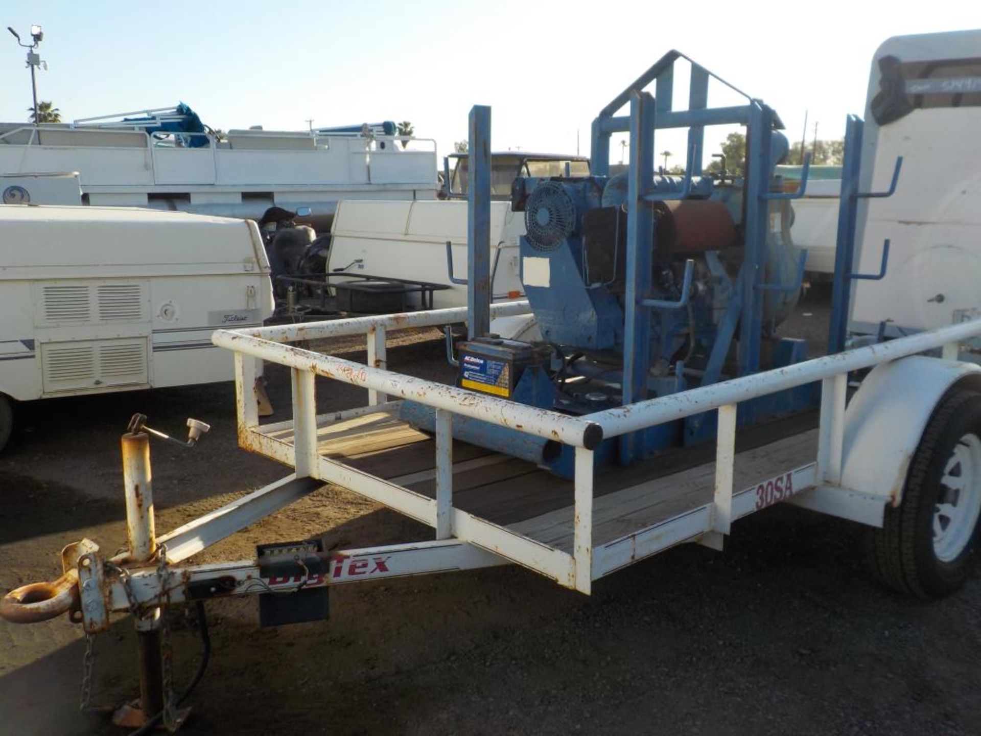 (Lot # 3957) - 2000 Commerical Trash Pump Trailer