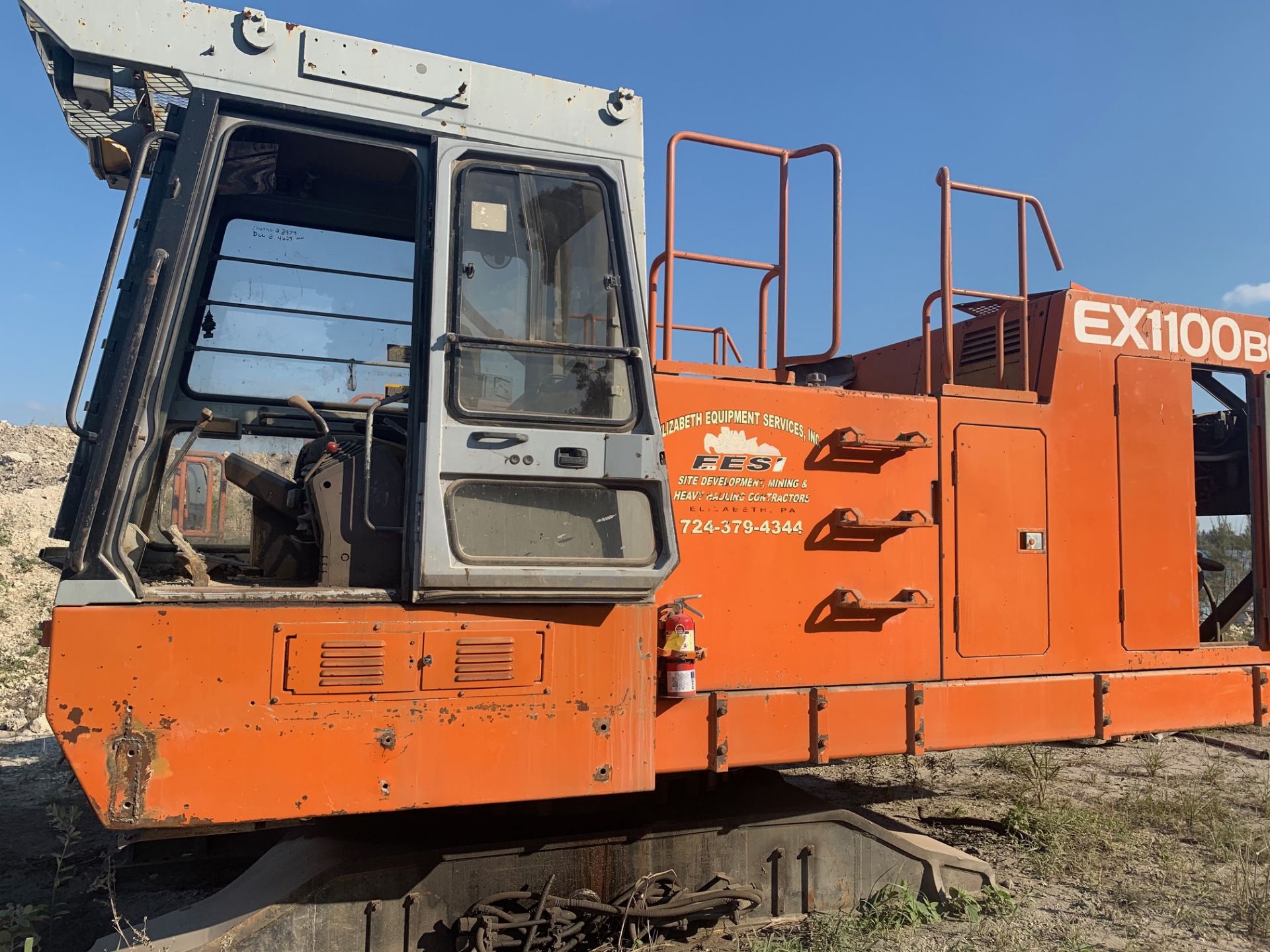 HITACHI EX1100BE HYDRAULIC EXCAVATOR