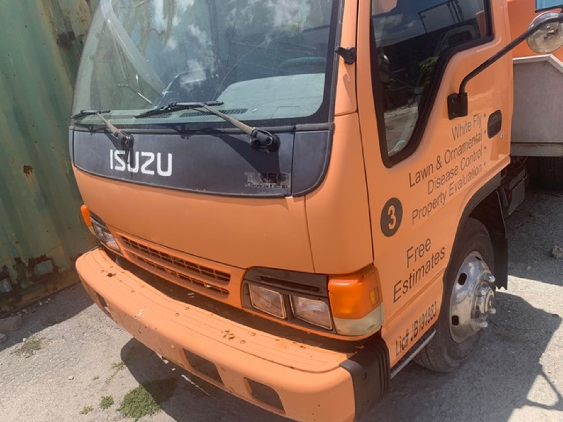 2003 ISUZU CABOVER TRUCK - VIN #JALC4B15237005198 - ORANGE - TURBO - ALUMNE ALUMINUM BODY - 6000 NON - Image 2 of 19