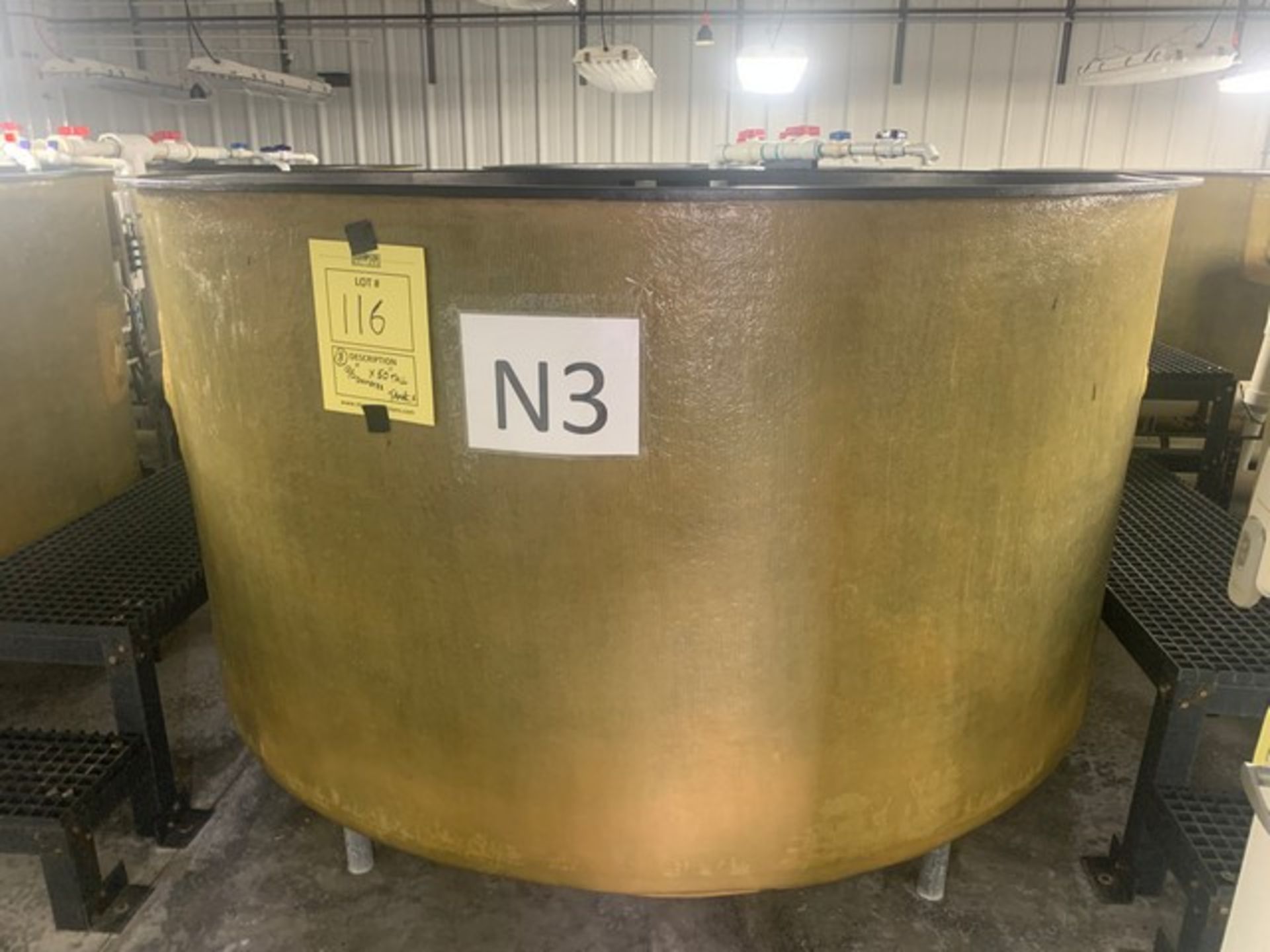 TANKS - 96'' DIAMETER x 50'' TALL