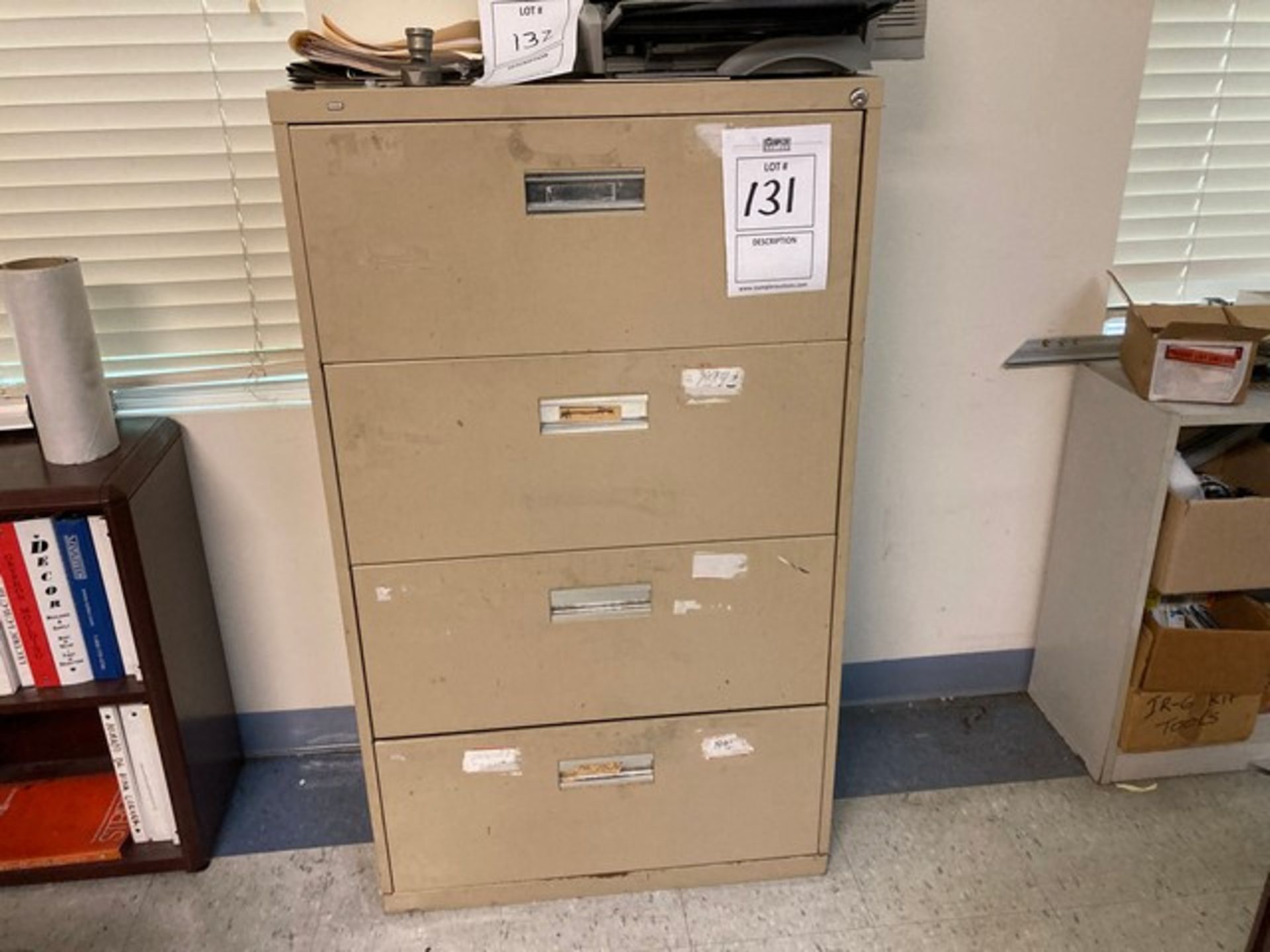 LATERAL FILE CABINETS - 1- 5 DRAWER / 1- 4 DRAWER (SUITE 3)