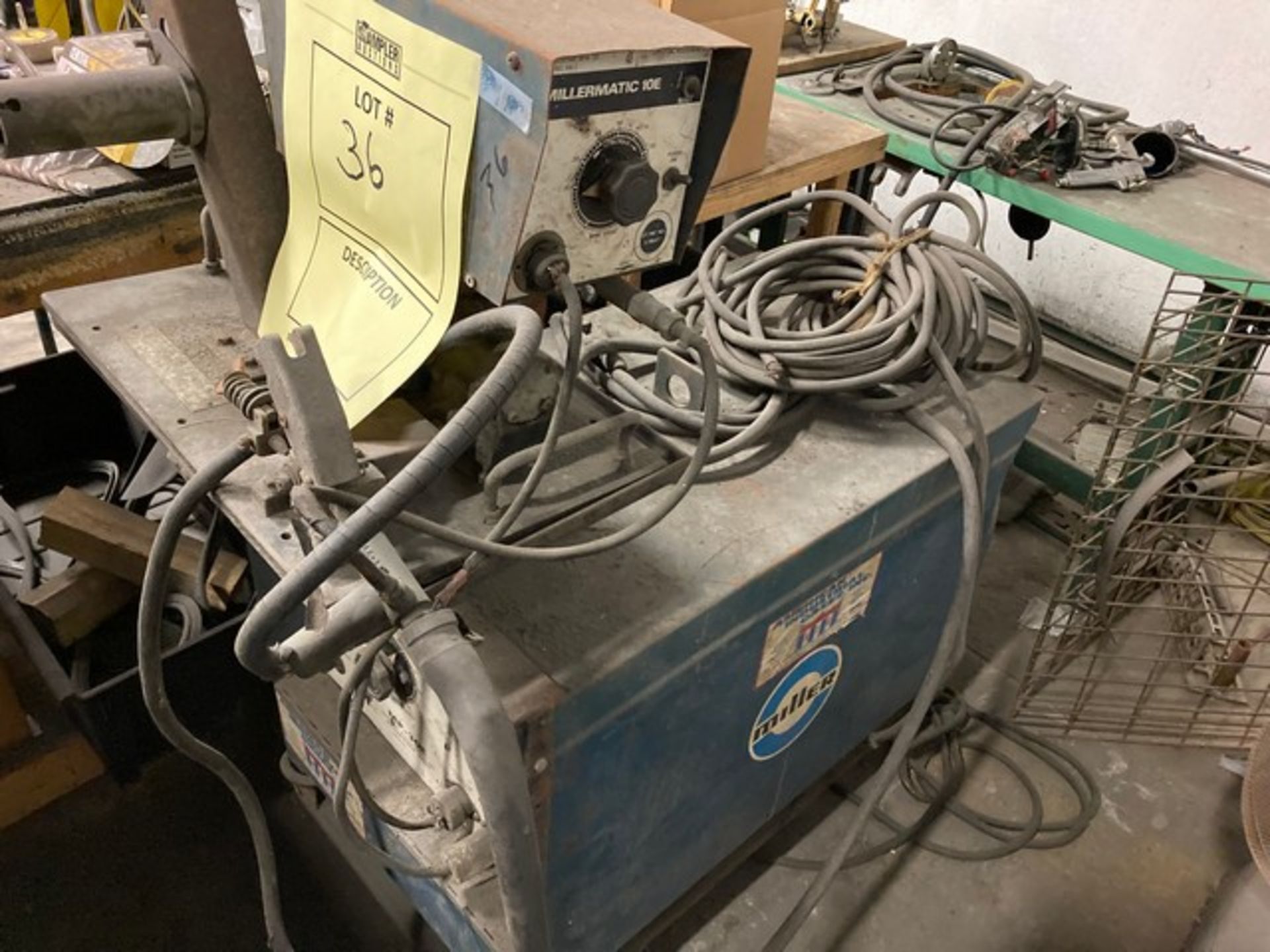 MILLER MP30E WELDER WITH MILLERMATIC 10E ATTACHMENT - Image 2 of 3