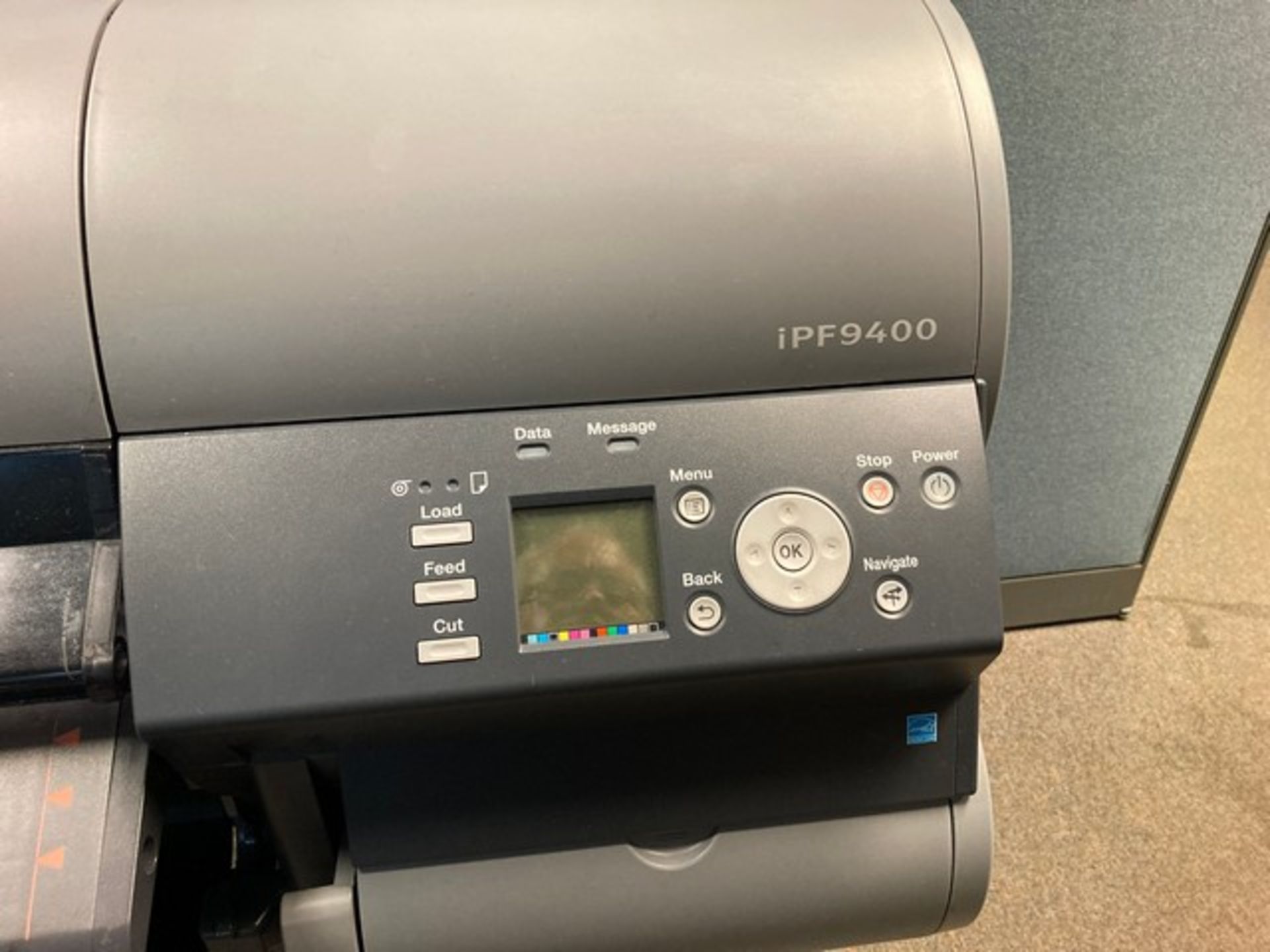 CANON IMAGE PROGRAF IFP9400 WIDE CARRIAGE PRINTER (BULL PEN) - Image 3 of 3